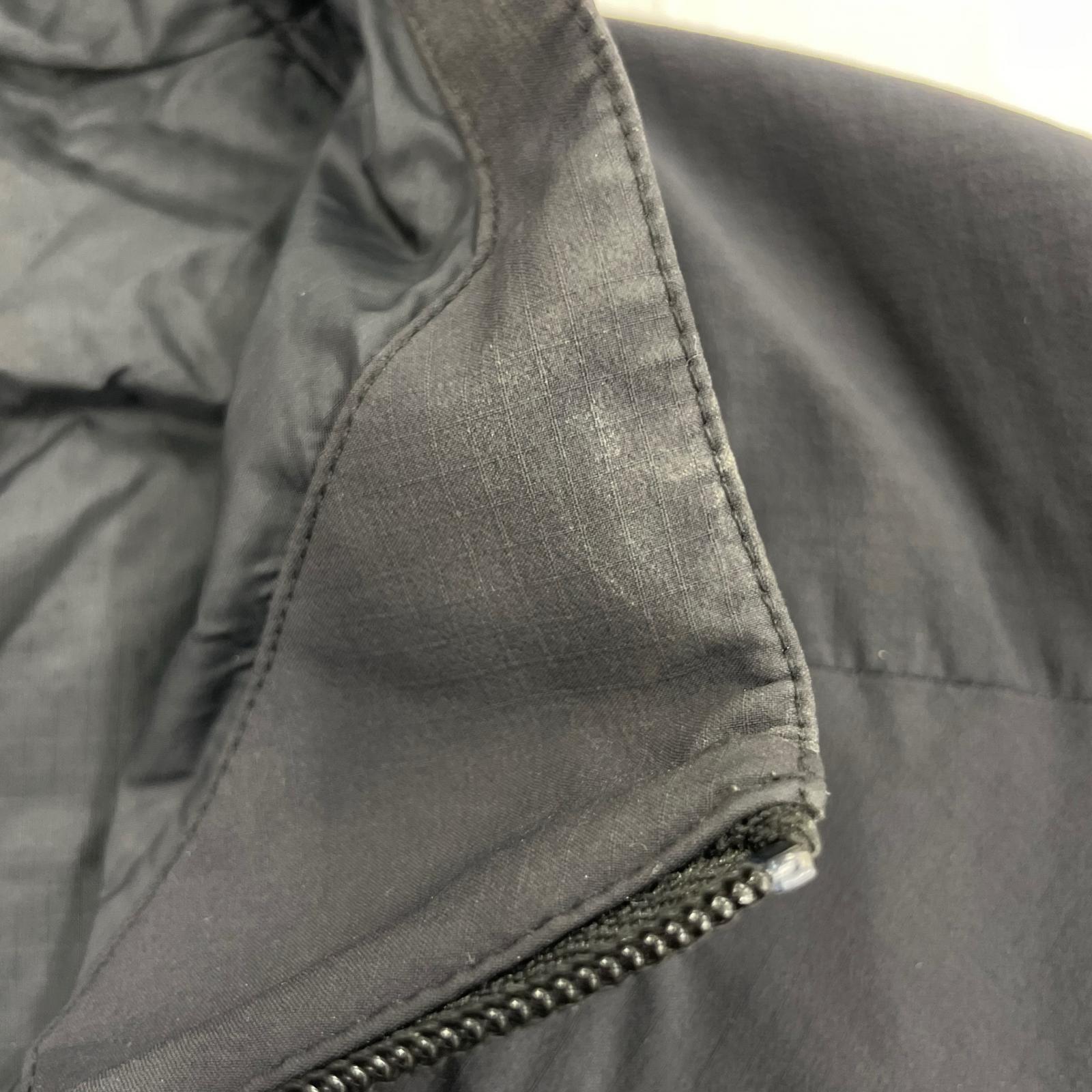 長袖シャツ ナイロンベスト 黒 S
