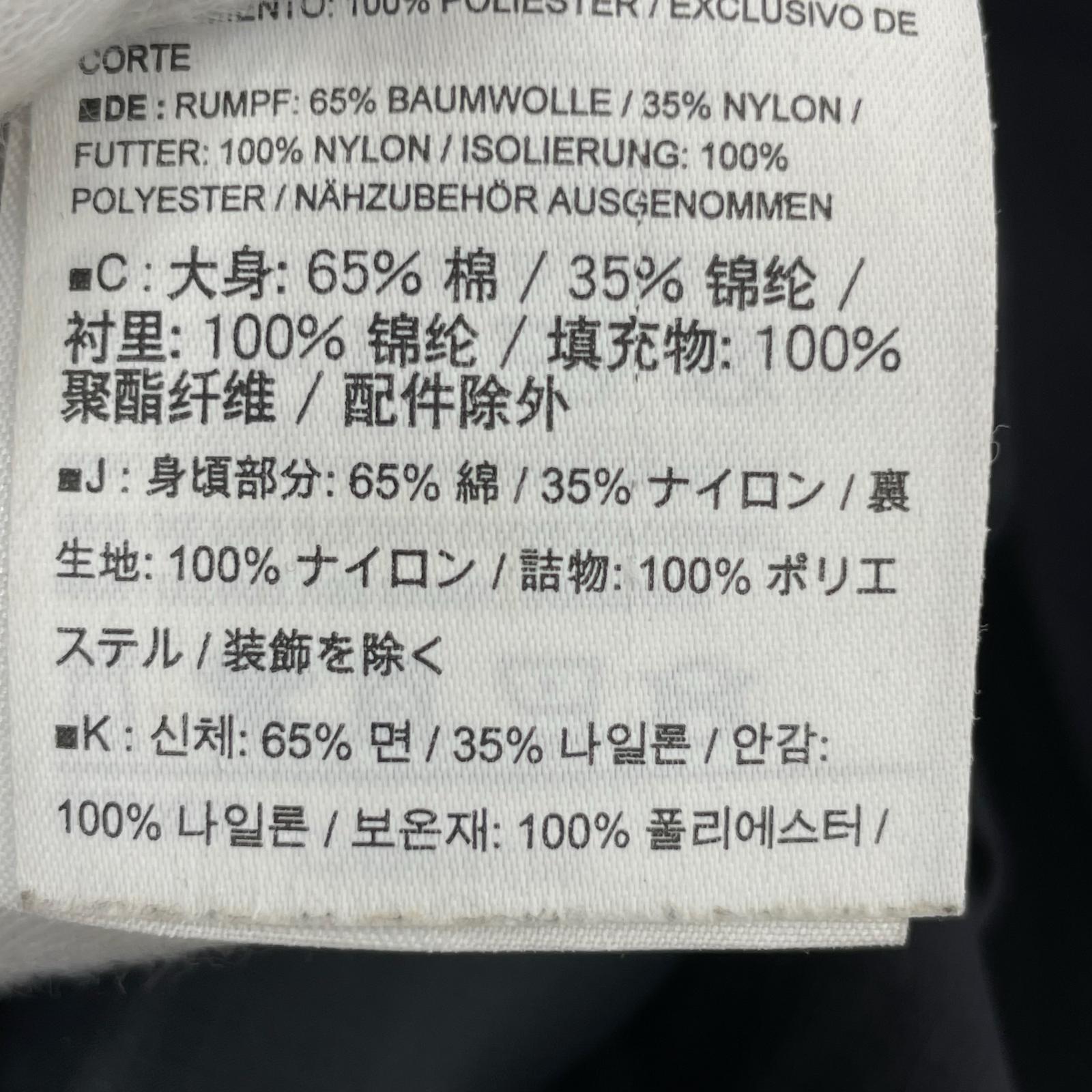 長袖シャツ ナイロンベスト 黒 S