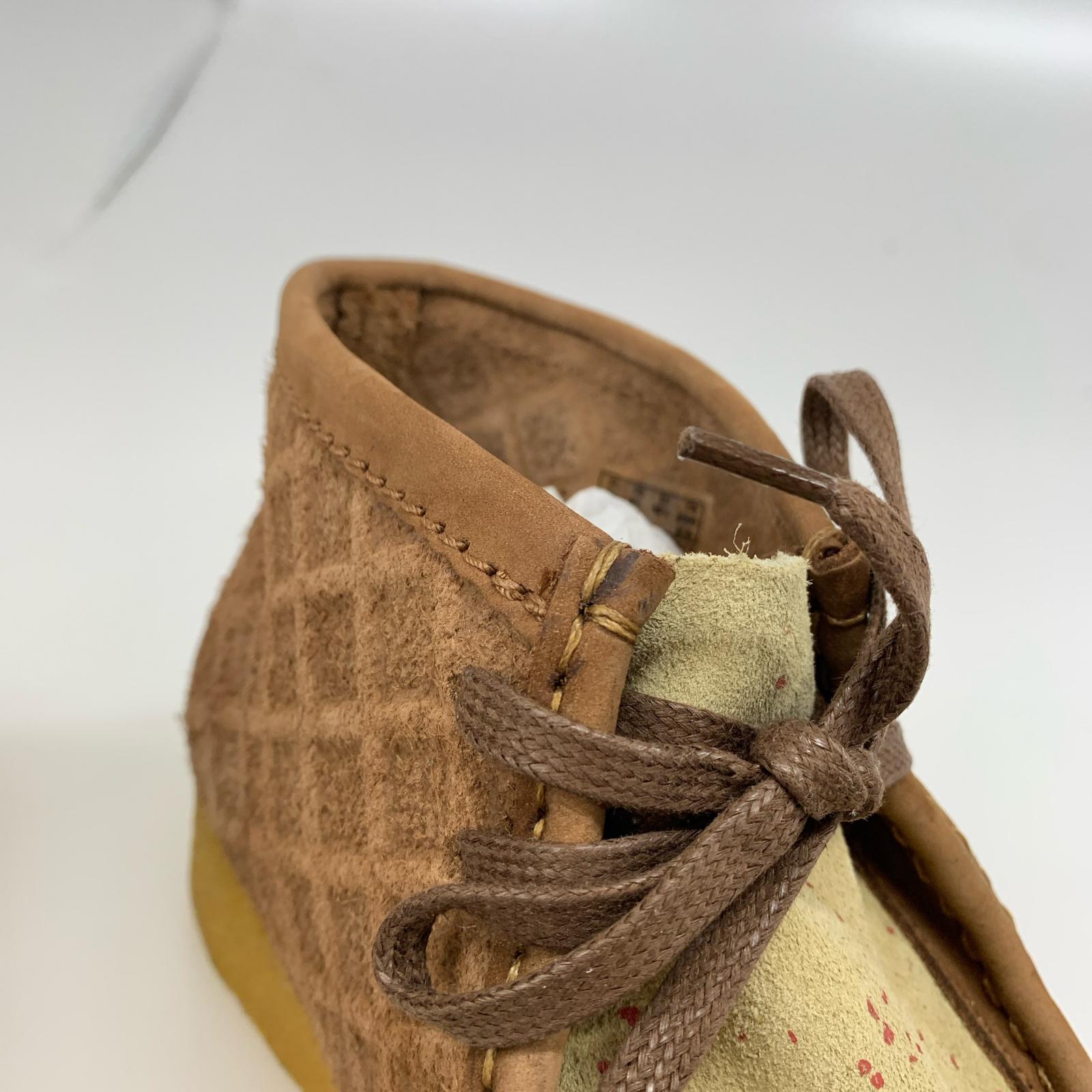 スニーカー Clarks Originals×SWEET CHICK Wallabee Boots 茶 (27) ブラウン