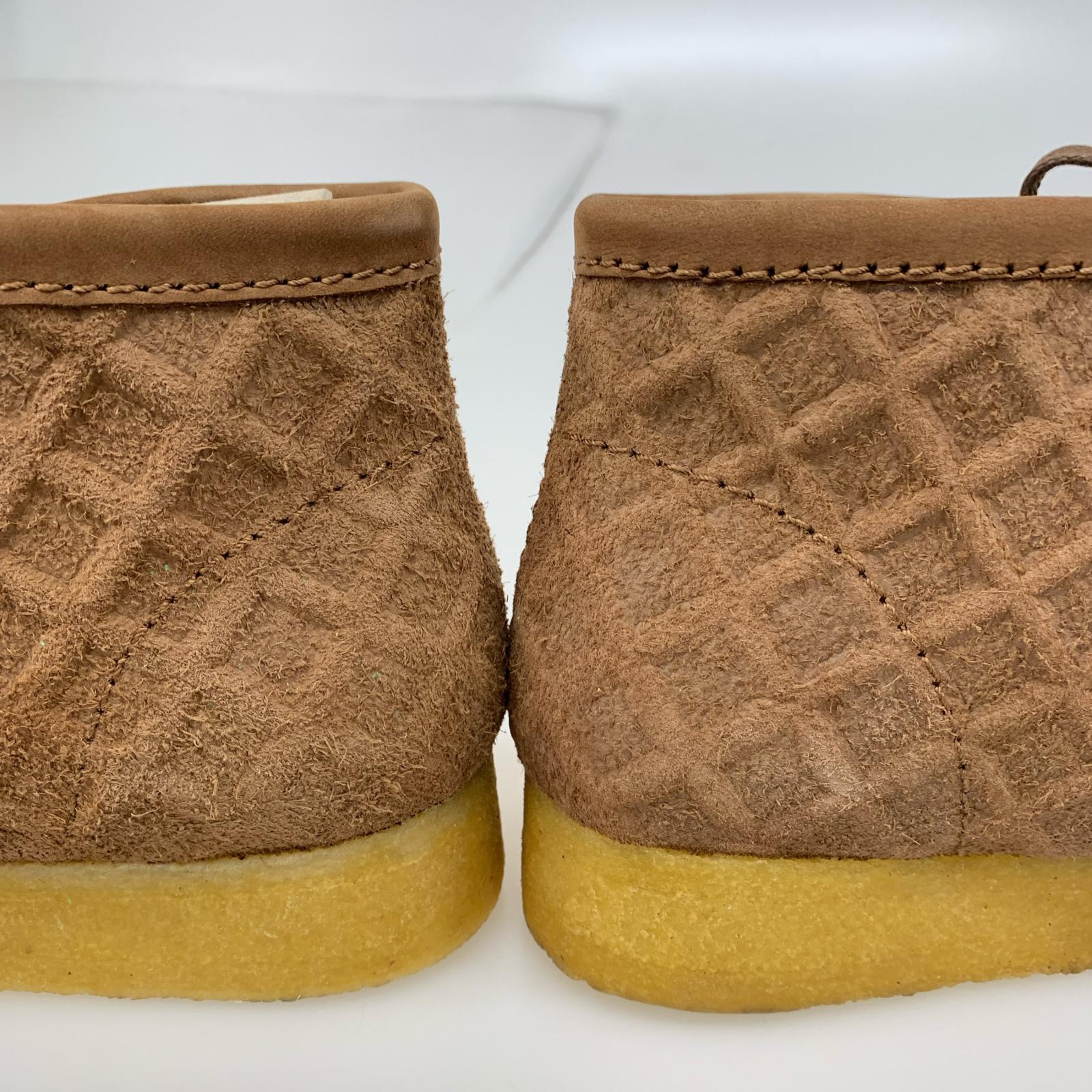 スニーカー Clarks Originals×SWEET CHICK Wallabee Boots 茶 (27) ブラウン