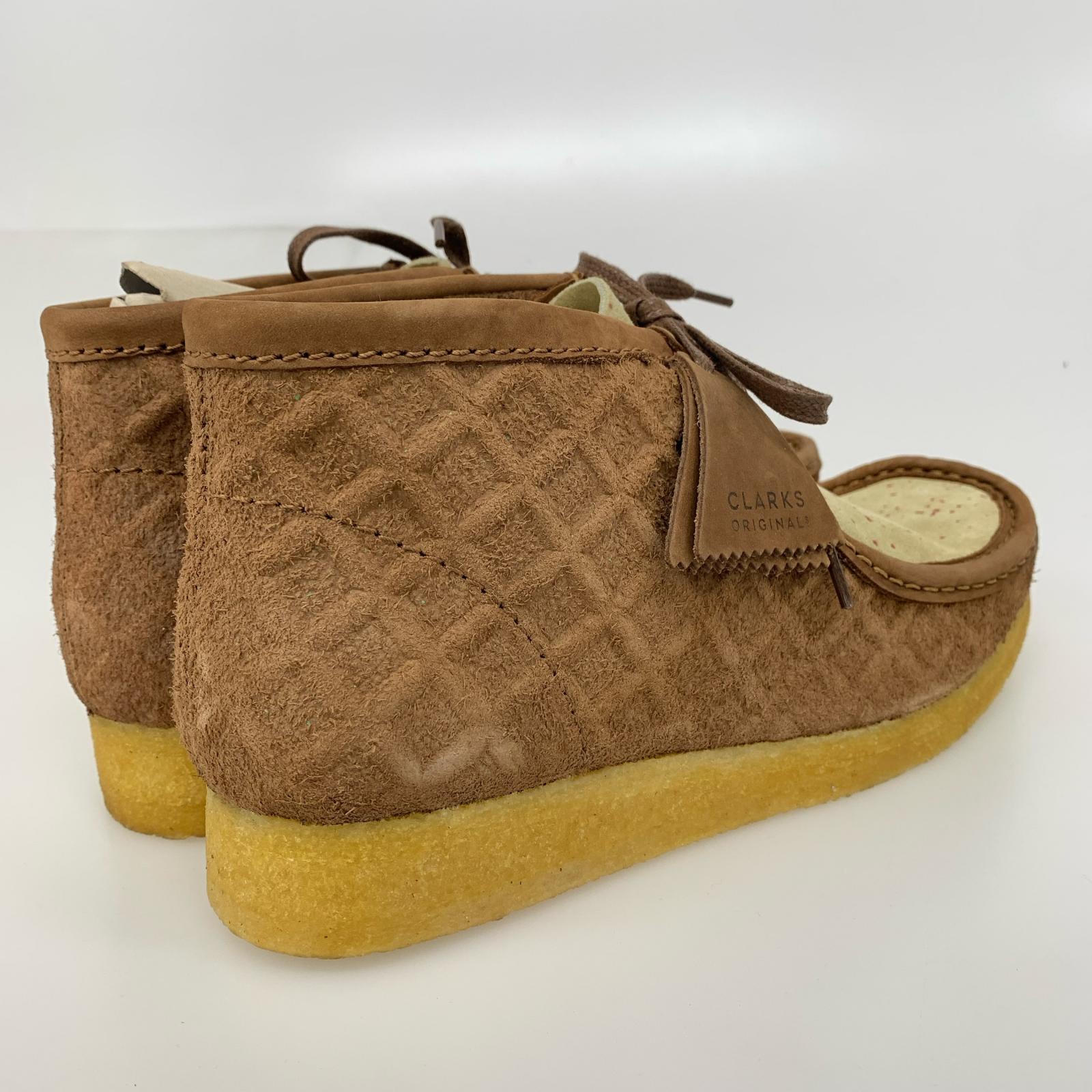 スニーカー Clarks Originals×SWEET CHICK Wallabee Boots 茶 (27) ブラウン