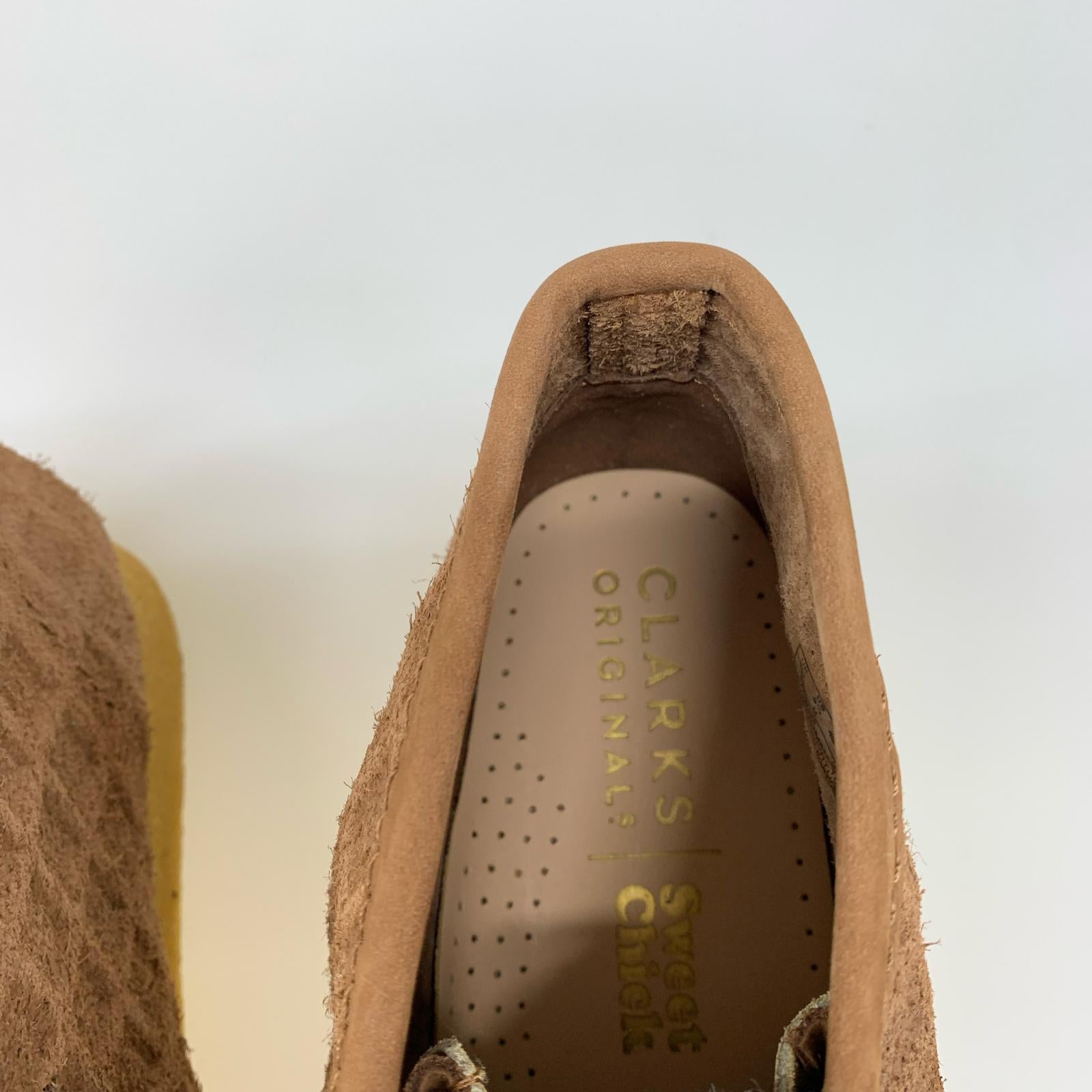 スニーカー Clarks Originals×SWEET CHICK Wallabee Boots 茶 (27) ブラウン
