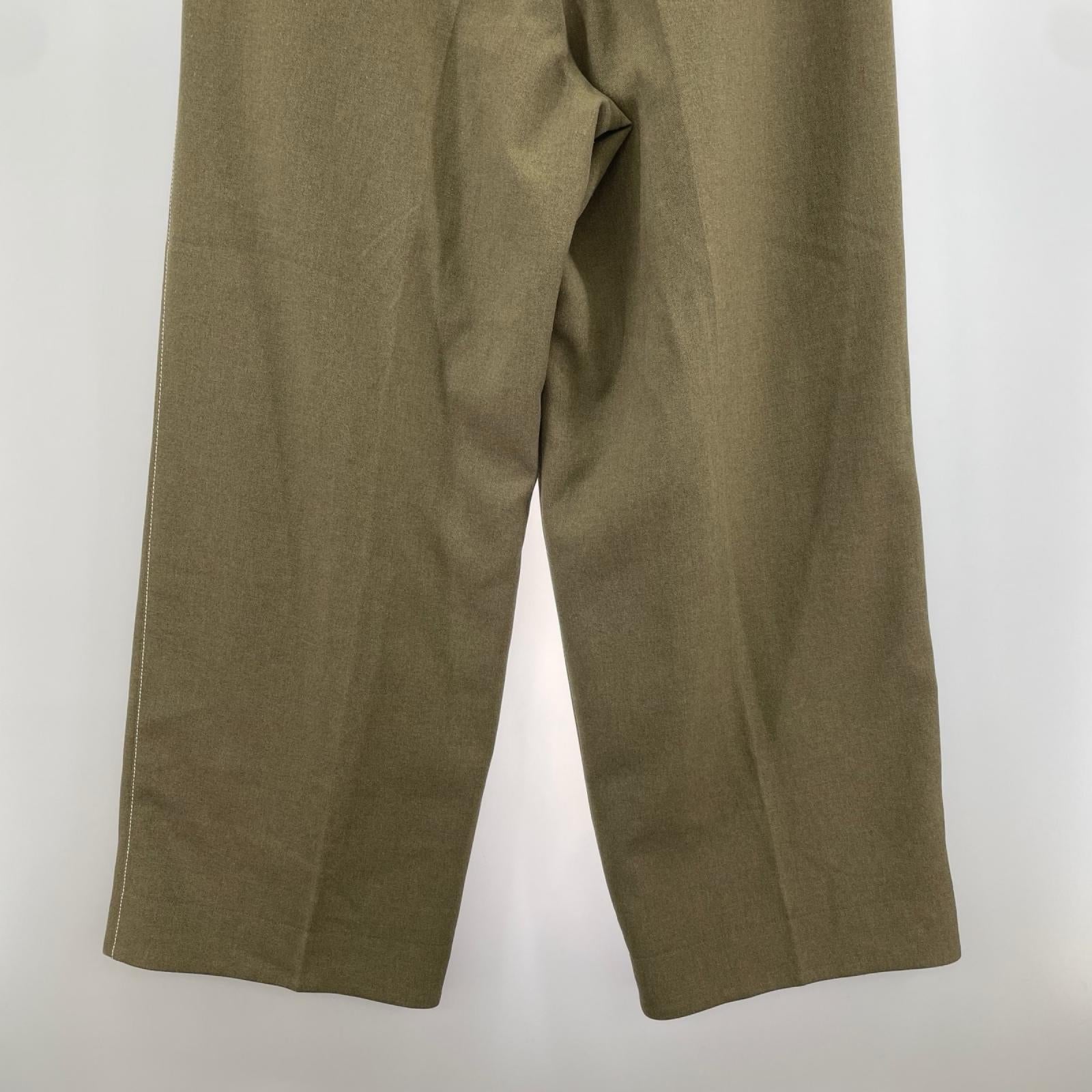 パンツ anuke 62420703 Heather Tuck Pants 38 ブラウン