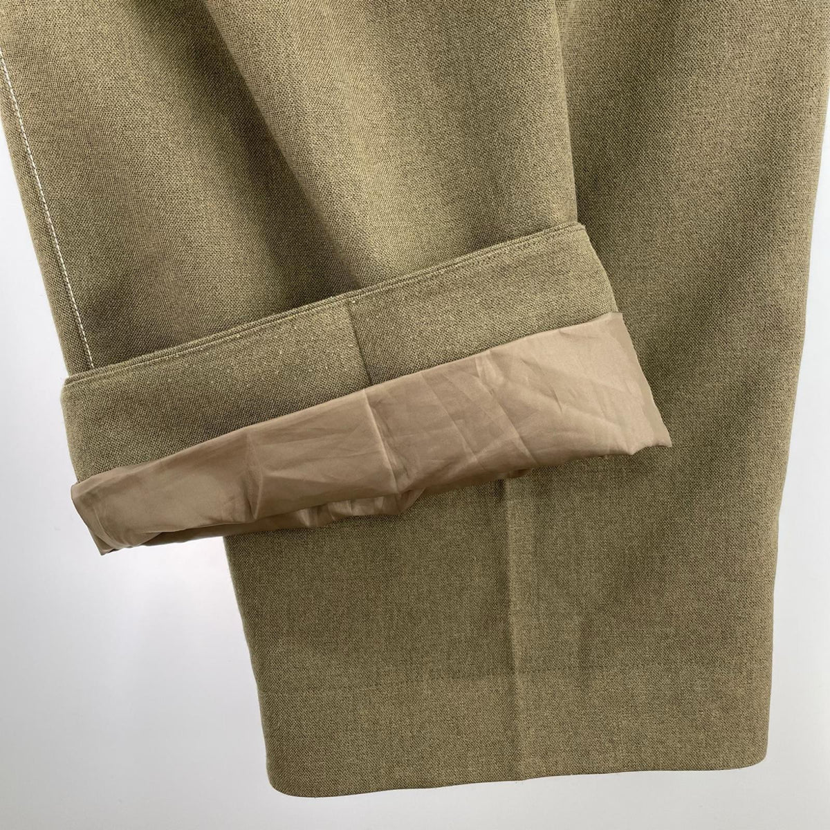 パンツ anuke 62420703 Heather Tuck Pants 38 ブラウン