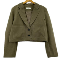 テーラードジャケット anuke 62420101 Heather Short Jacket 38
