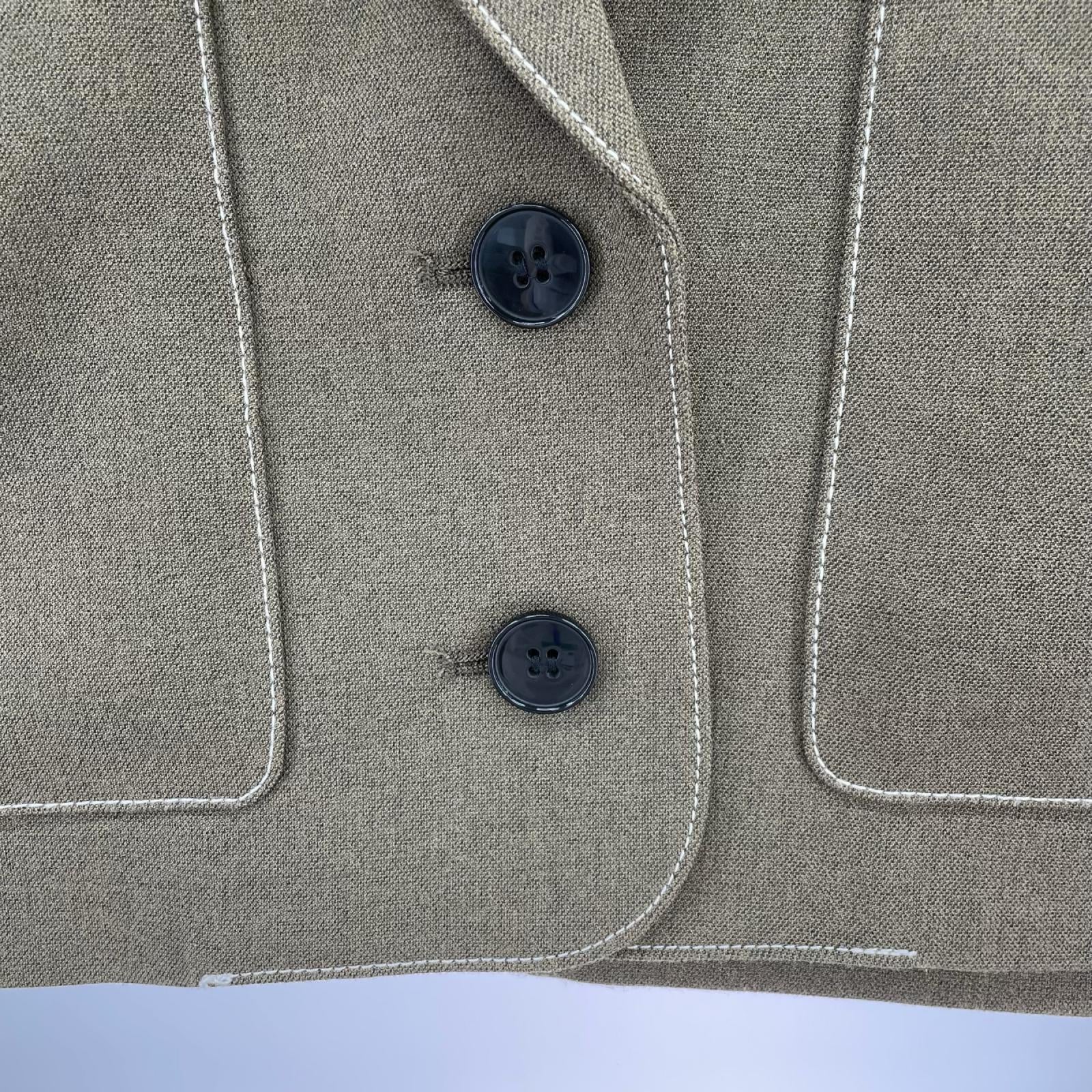 テーラードジャケット anuke 62420101 Heather Short Jacket 38
