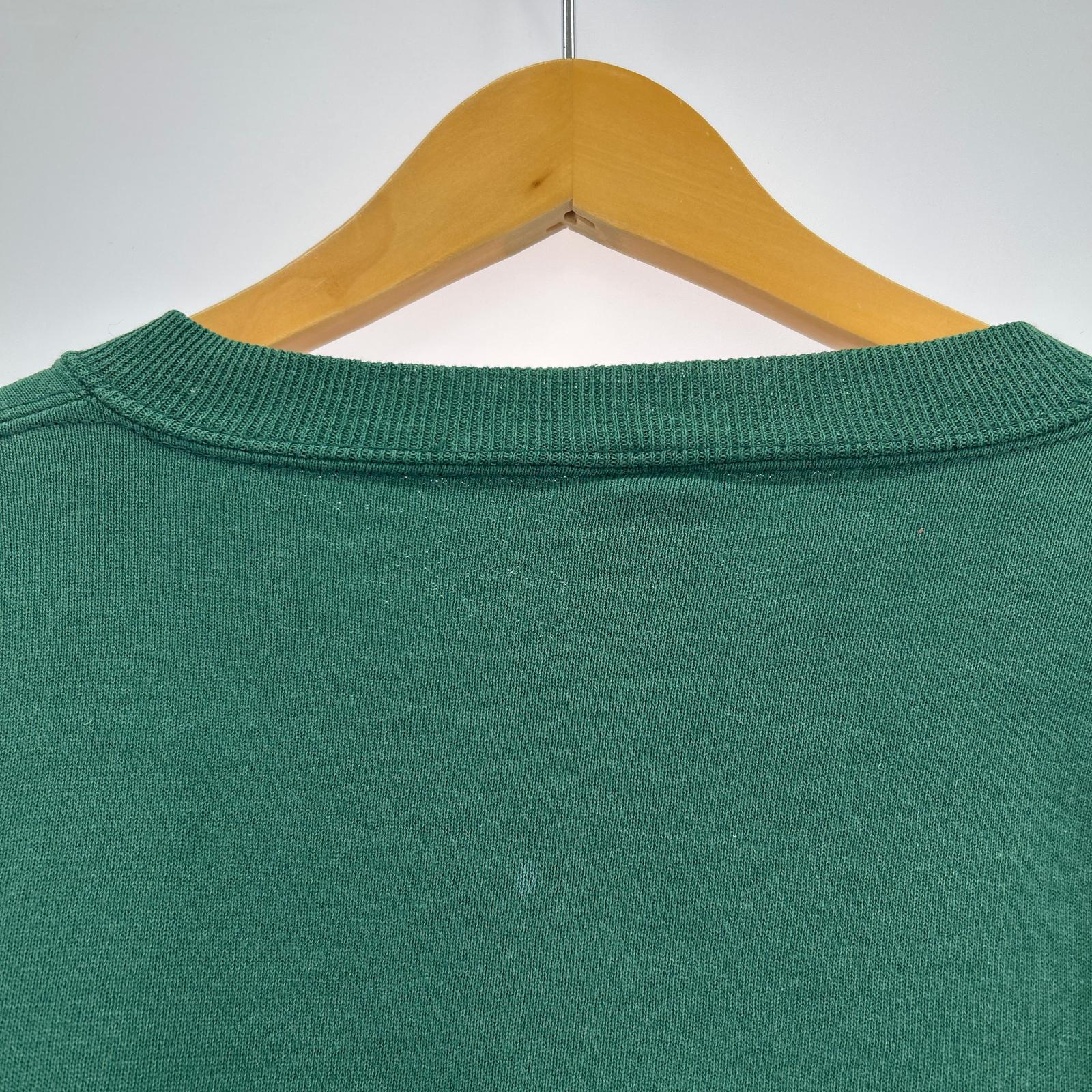 スウェット RUSSELL ATHLETIC 90s 前V L グリーン