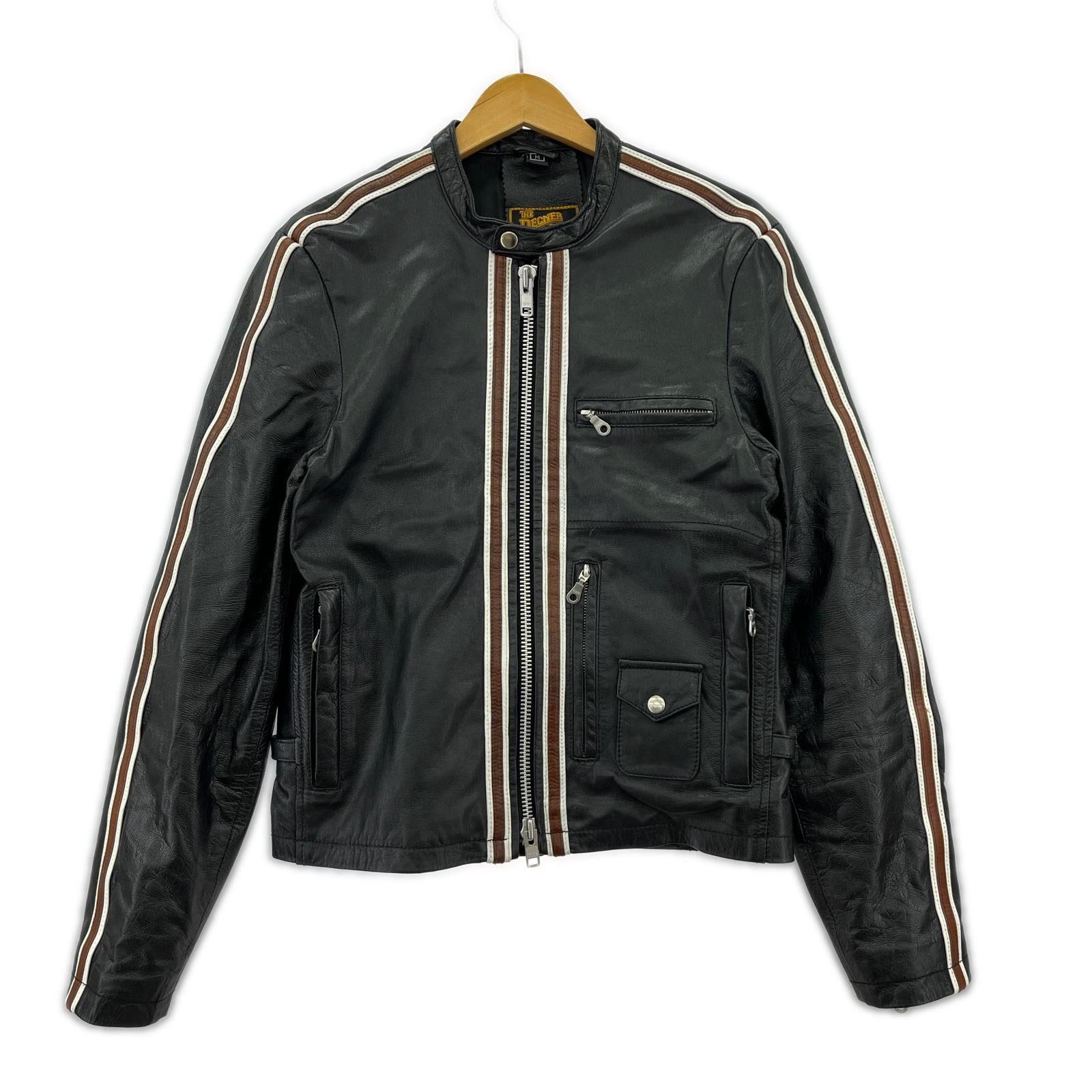 ライダースジャケット DEGNER シングルライダース M M ブラック