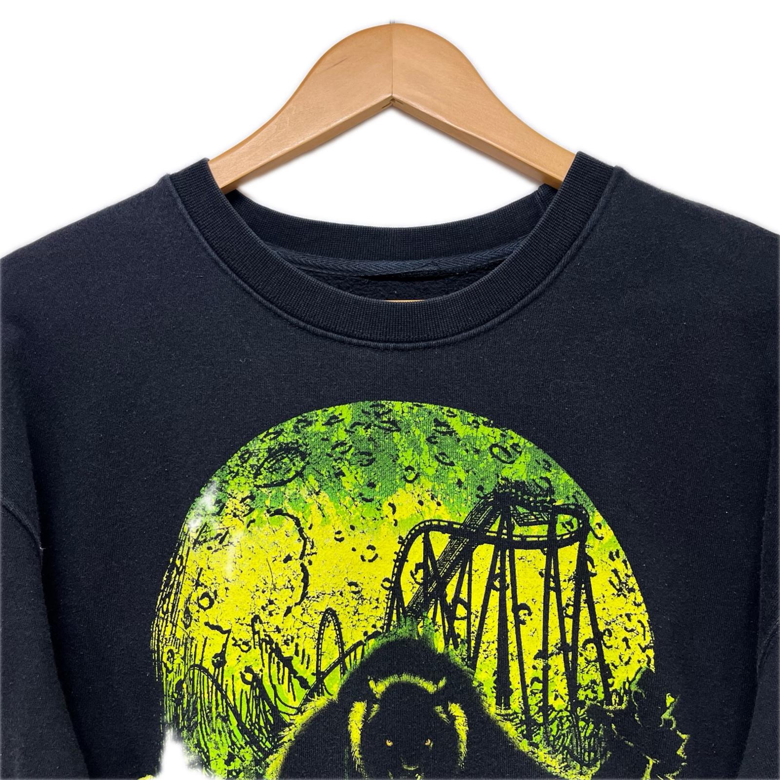 スウェット ROUGAROU ジェットコースタープリントスウェット M