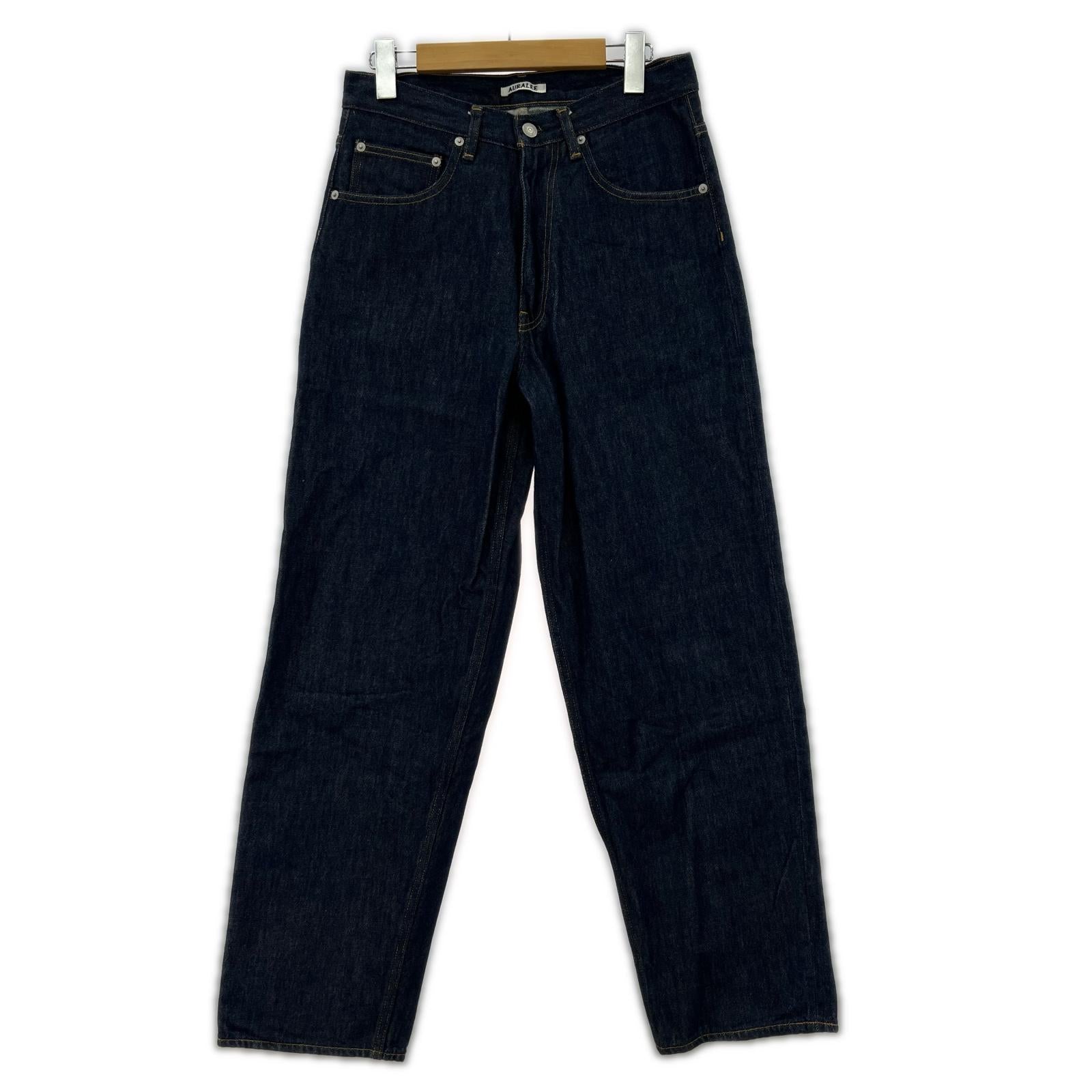 デニムパンツ HARD TWIST DENIM WIDE PANT 28 ネイビー