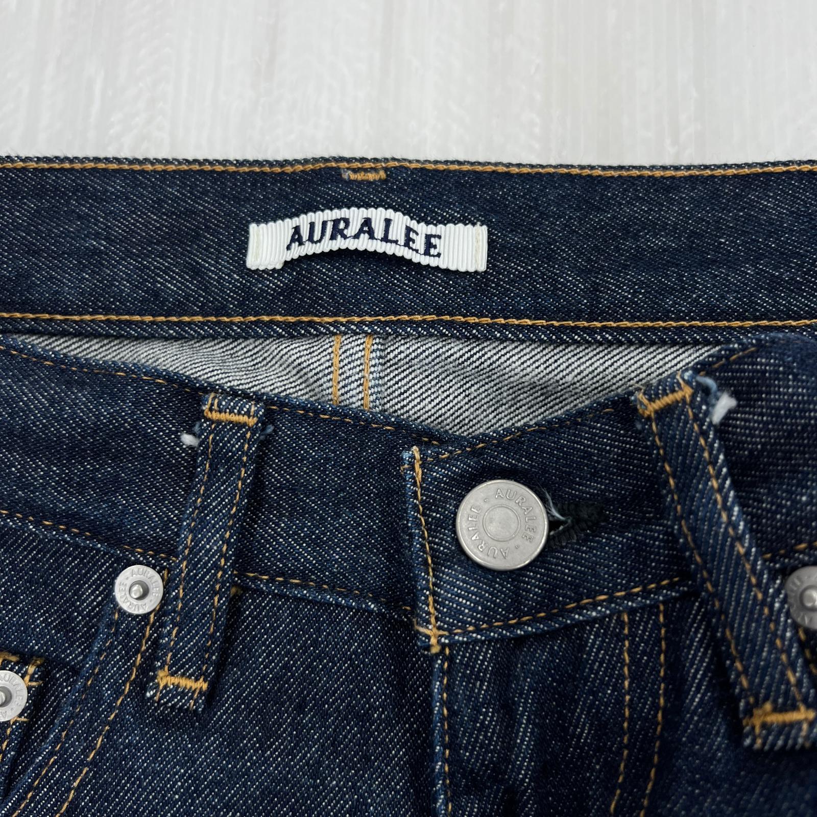 デニムパンツ HARD TWIST DENIM WIDE PANT 28 ネイビー