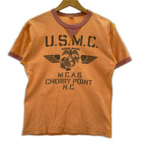 半袖Ｔシャツ U.S.M.C オレンジ (S) S オレンジ