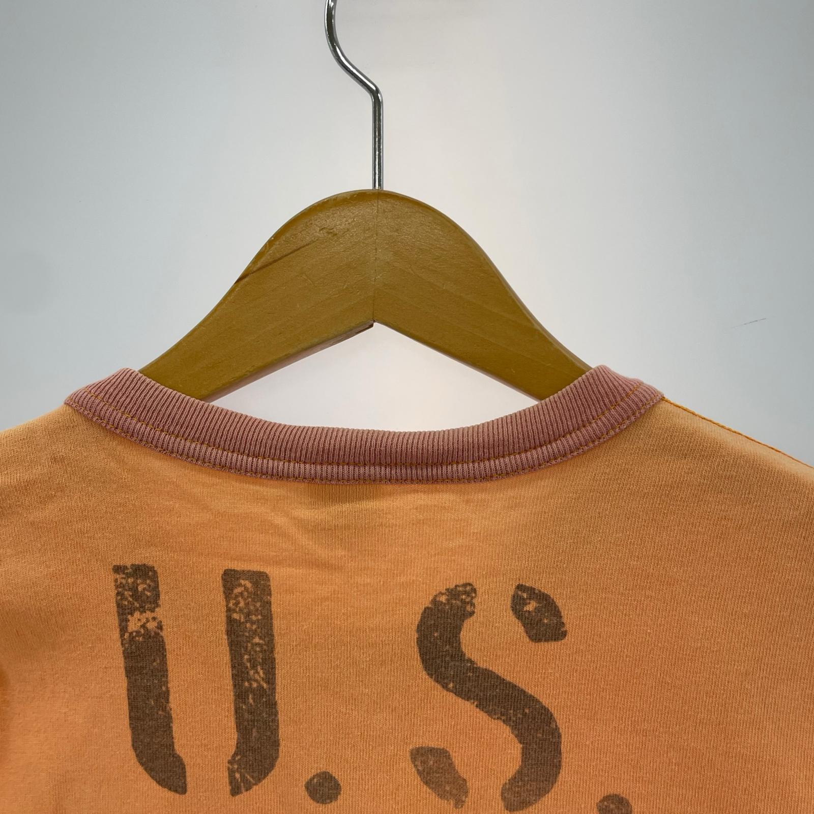 半袖Ｔシャツ U.S.M.C オレンジ (S) S オレンジ