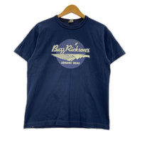 半袖Ｔシャツ センターロゴ 紺 (M) M ネイビー