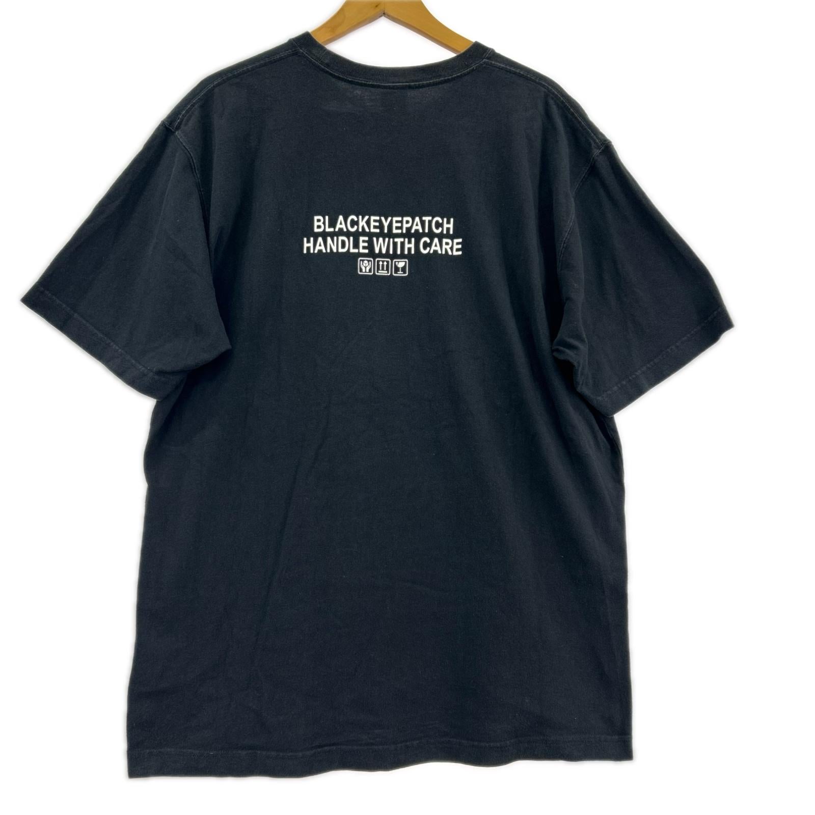 半袖Ｔシャツ black eye patch L ブラック