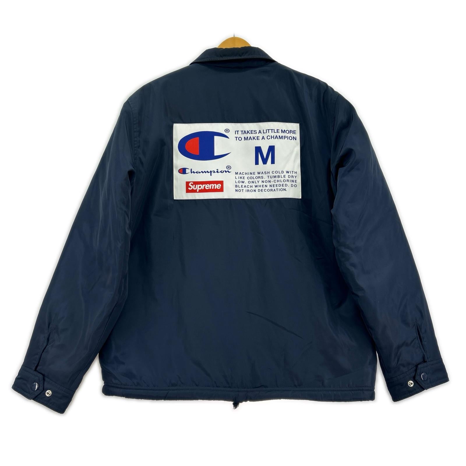 ジャケット ｘChampion Label Coaches Jacket M ネイビー