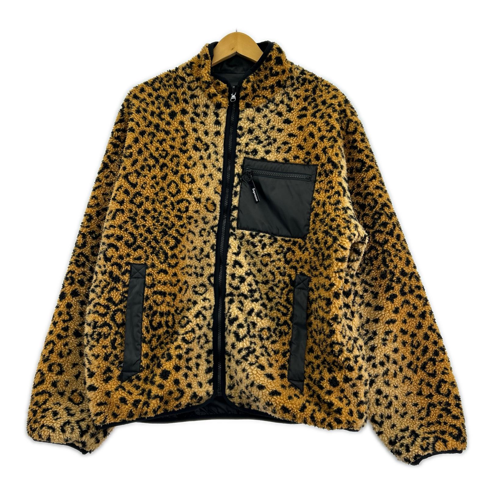 ジャケット Leopard Fleece Reversible Jacket M