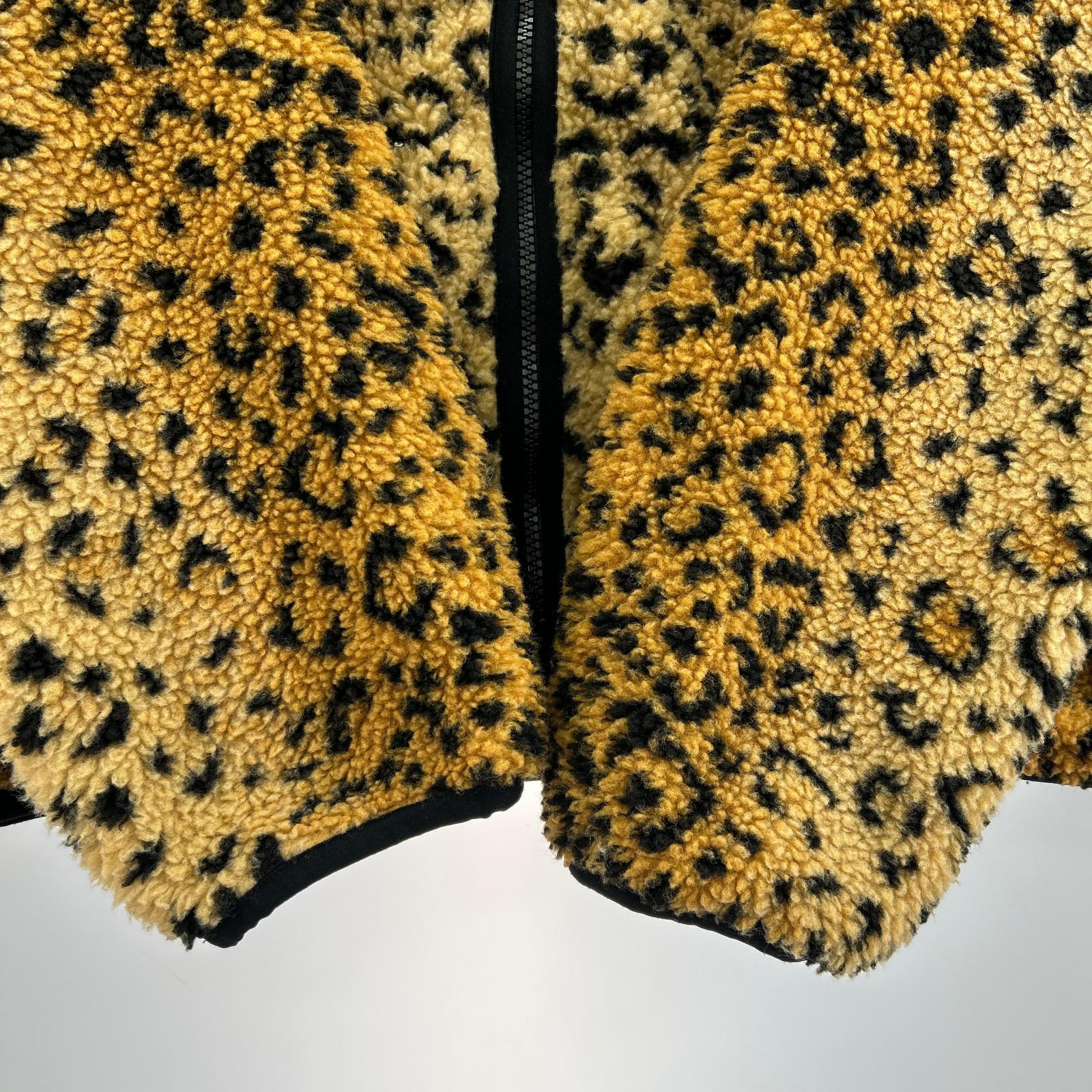 ジャケット Leopard Fleece Reversible Jacket M