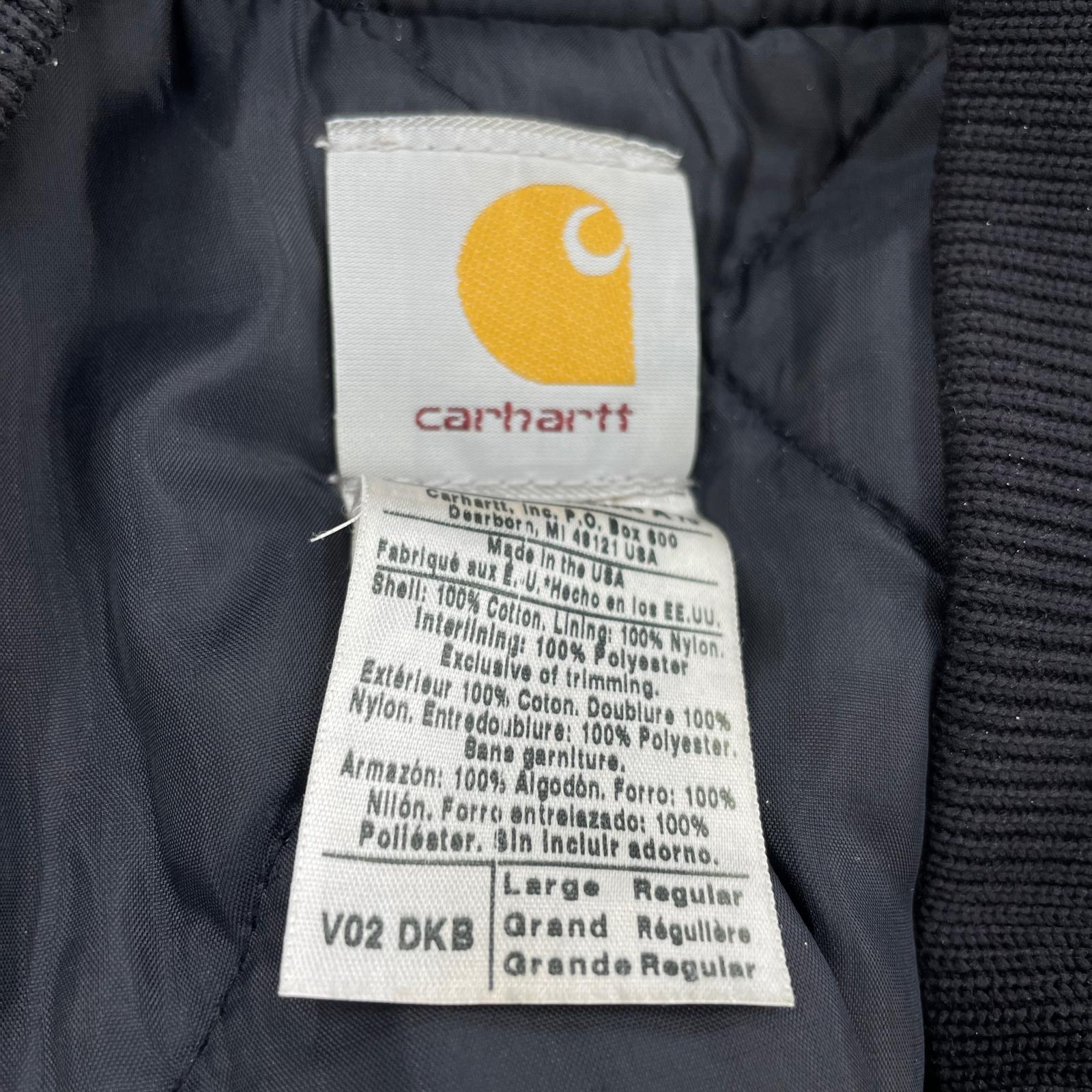 その他アウター Carhartt 00ｓ USA製 中綿ダッグベスト 茶 V02 DKB (L) ブラウン