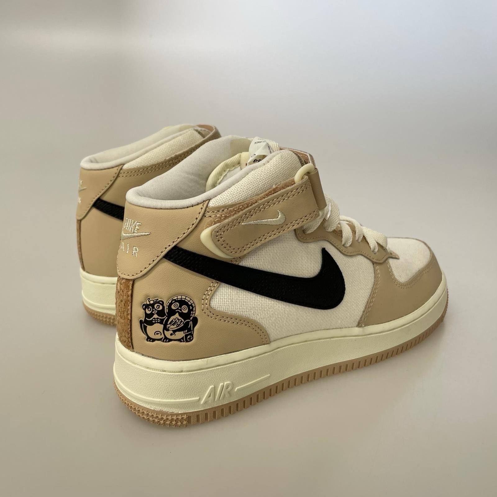 スニーカー Air Force 1 Mid Pale Ivory 25.0cm 25cm (US7 UK6 1/2 EU40) ベージュ