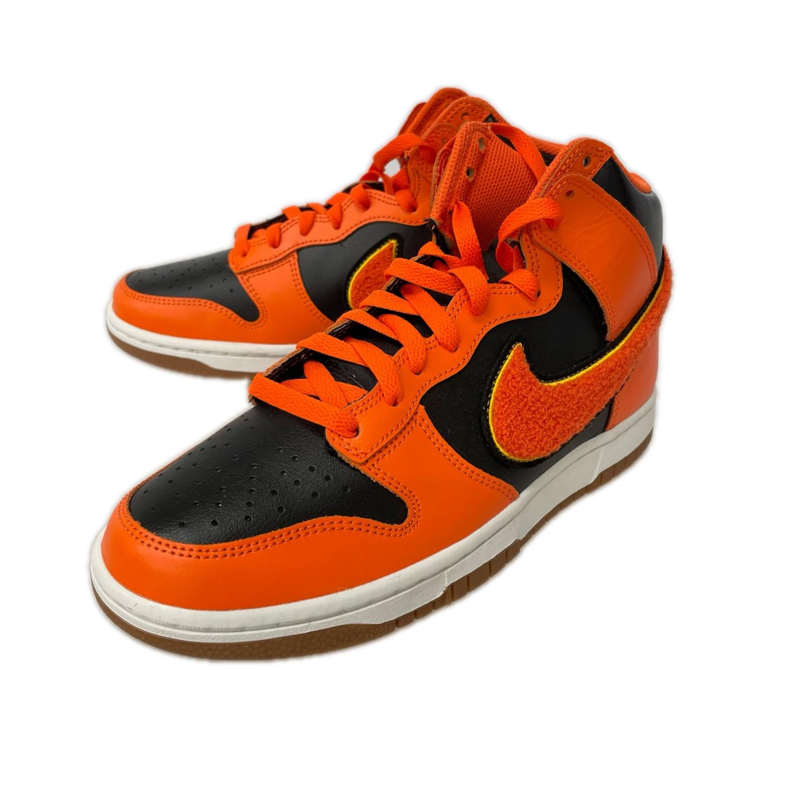 スニーカー Dunk High University Chenille Swoosh 26 26cm (US8 UK7 1/2 EU42) オレンジ