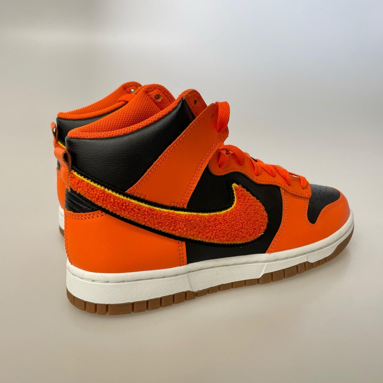 スニーカー Dunk High University Chenille Swoosh 26 26cm (US8 UK7 1/2 EU42) オレンジ