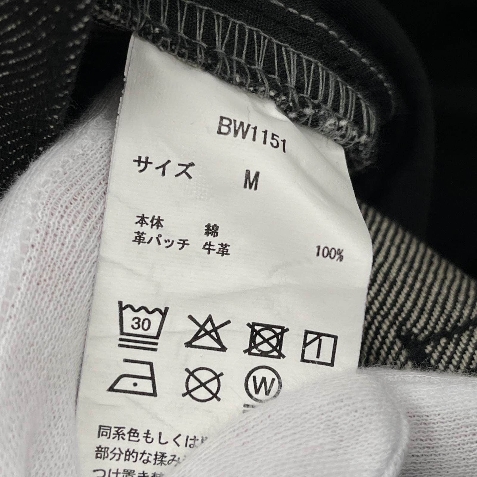 デニムパンツ BADWAY Classic Studs Denim Pants 黒 M M ブラック