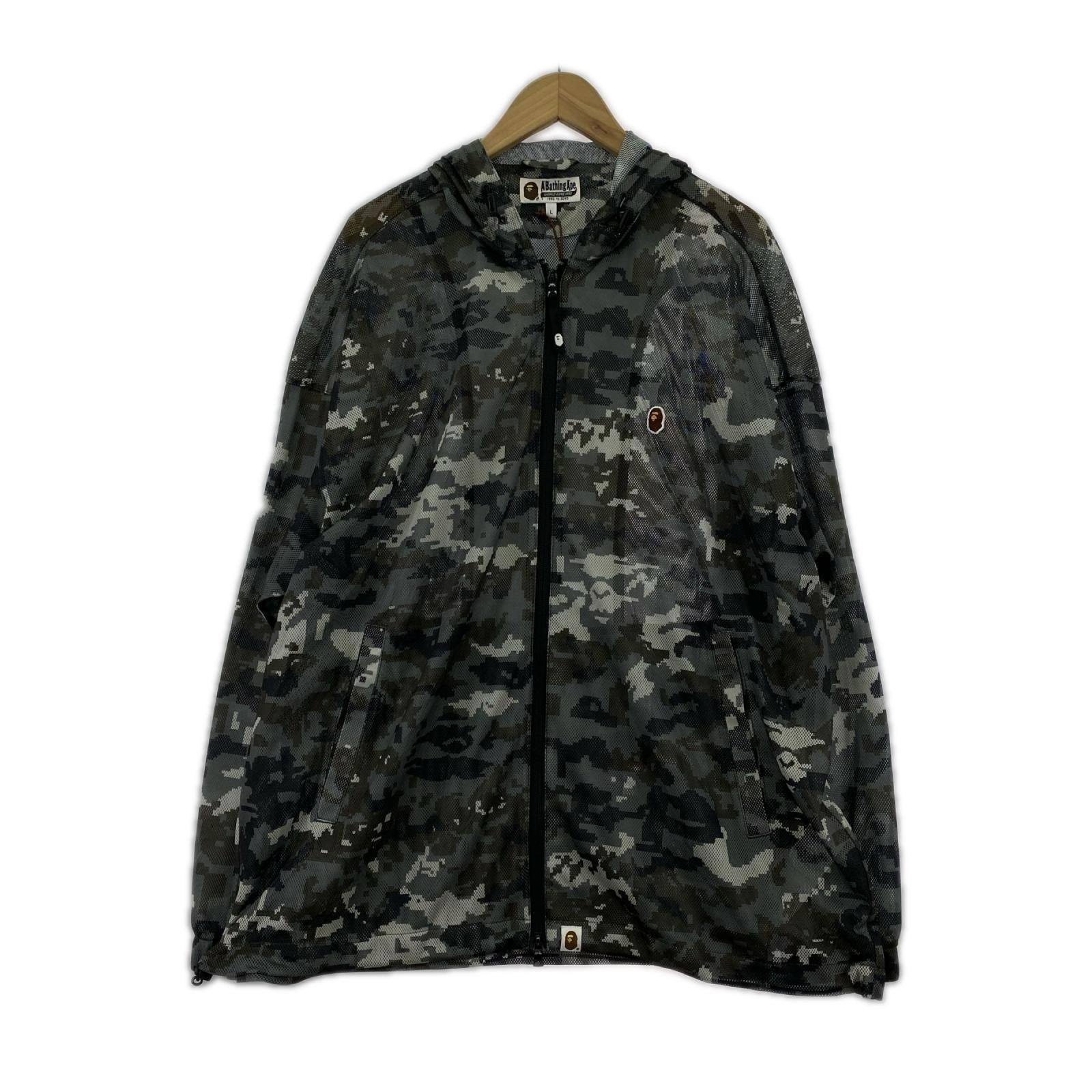 ジャケット MULTI PIXEL CAMO MESH HOODIE JACKET L マルチカラー