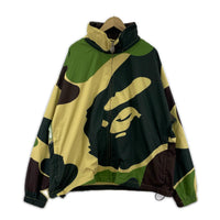ジャケット ABC CAMO NYLON HOODED JACKET L カーキ L カーキ