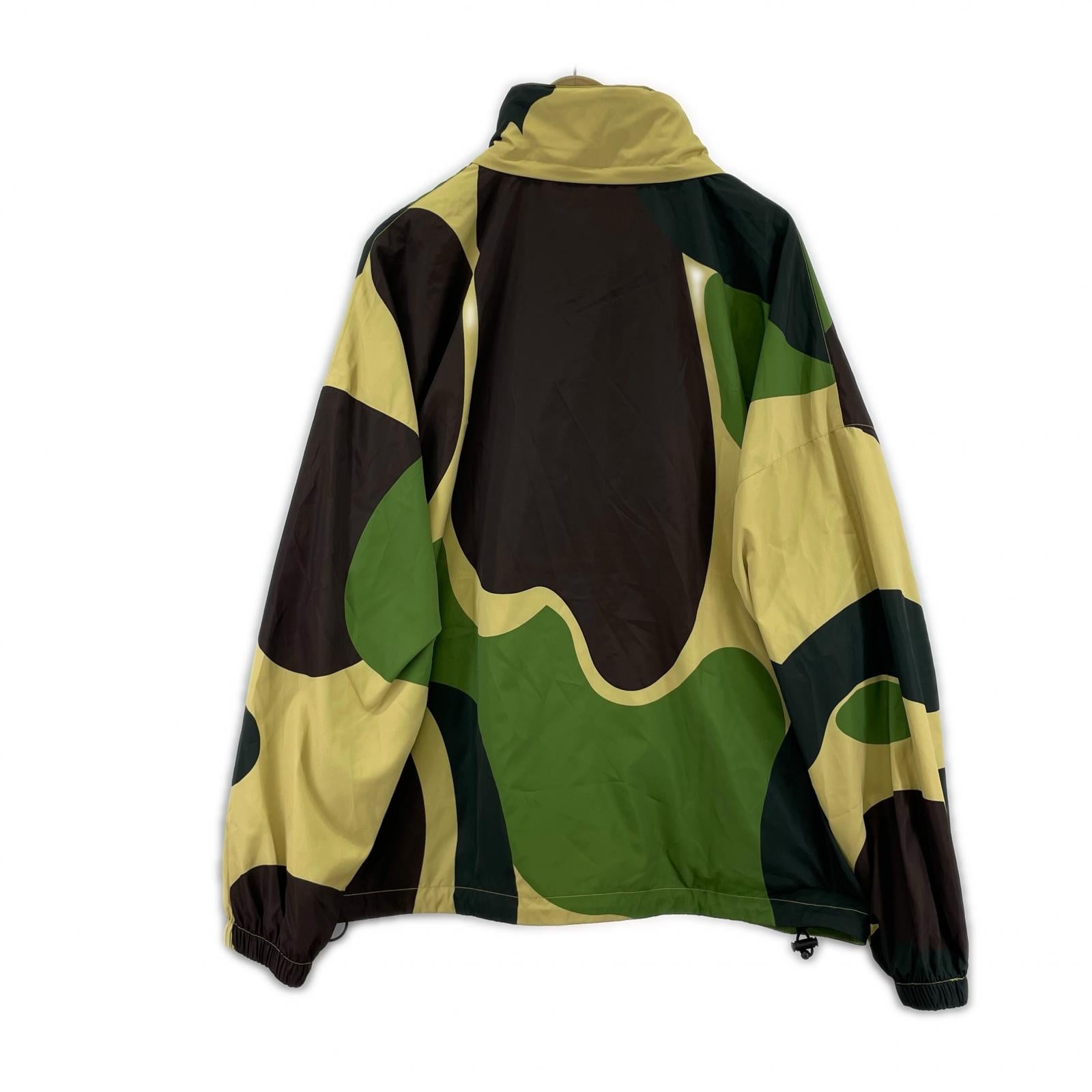 ジャケット ABC CAMO NYLON HOODED JACKET L カーキ L カーキ