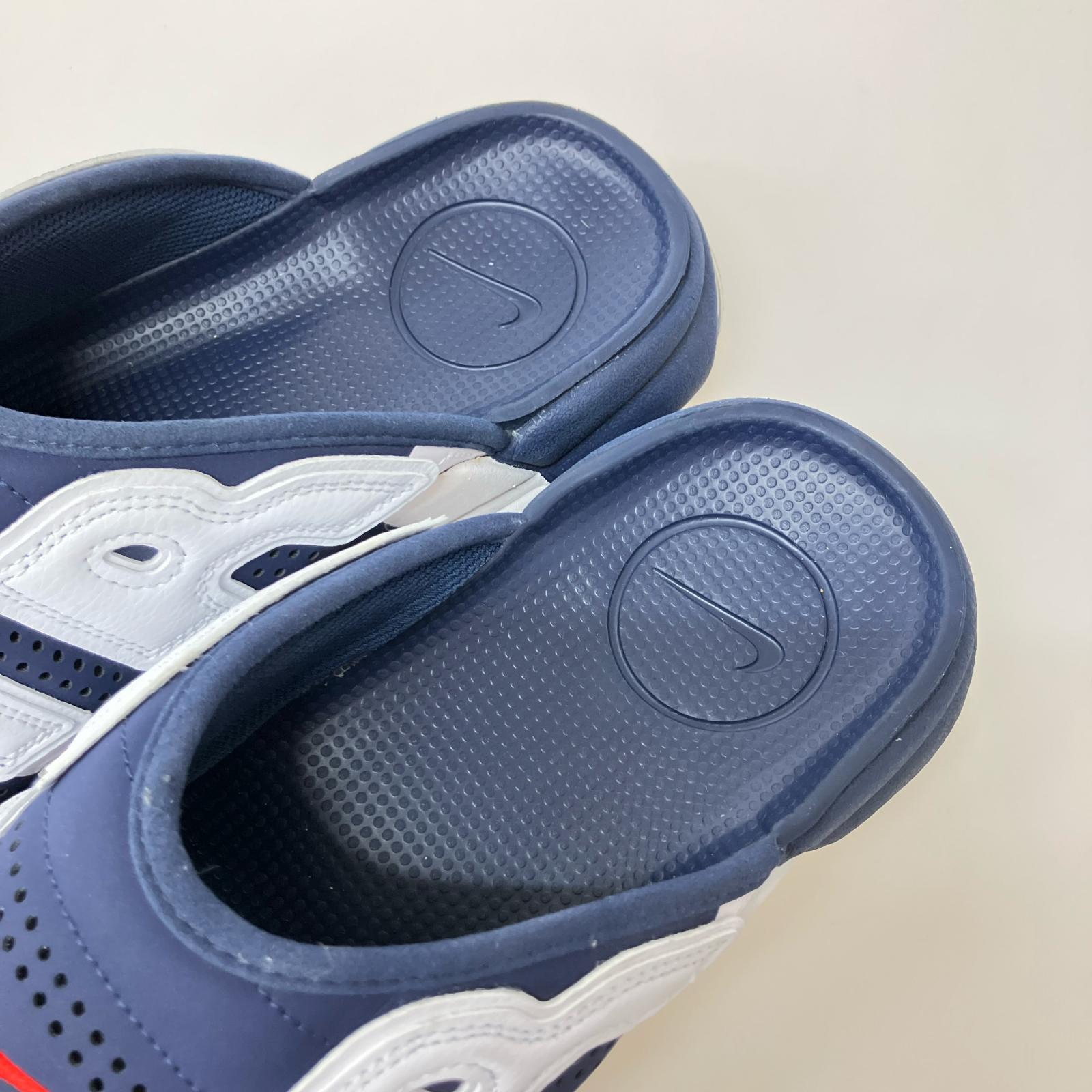 サンダル NIKE AIR MORE UPTEMPO SLIDE OLYMPIC 29cm (US11 UK10 1/2 EU48)