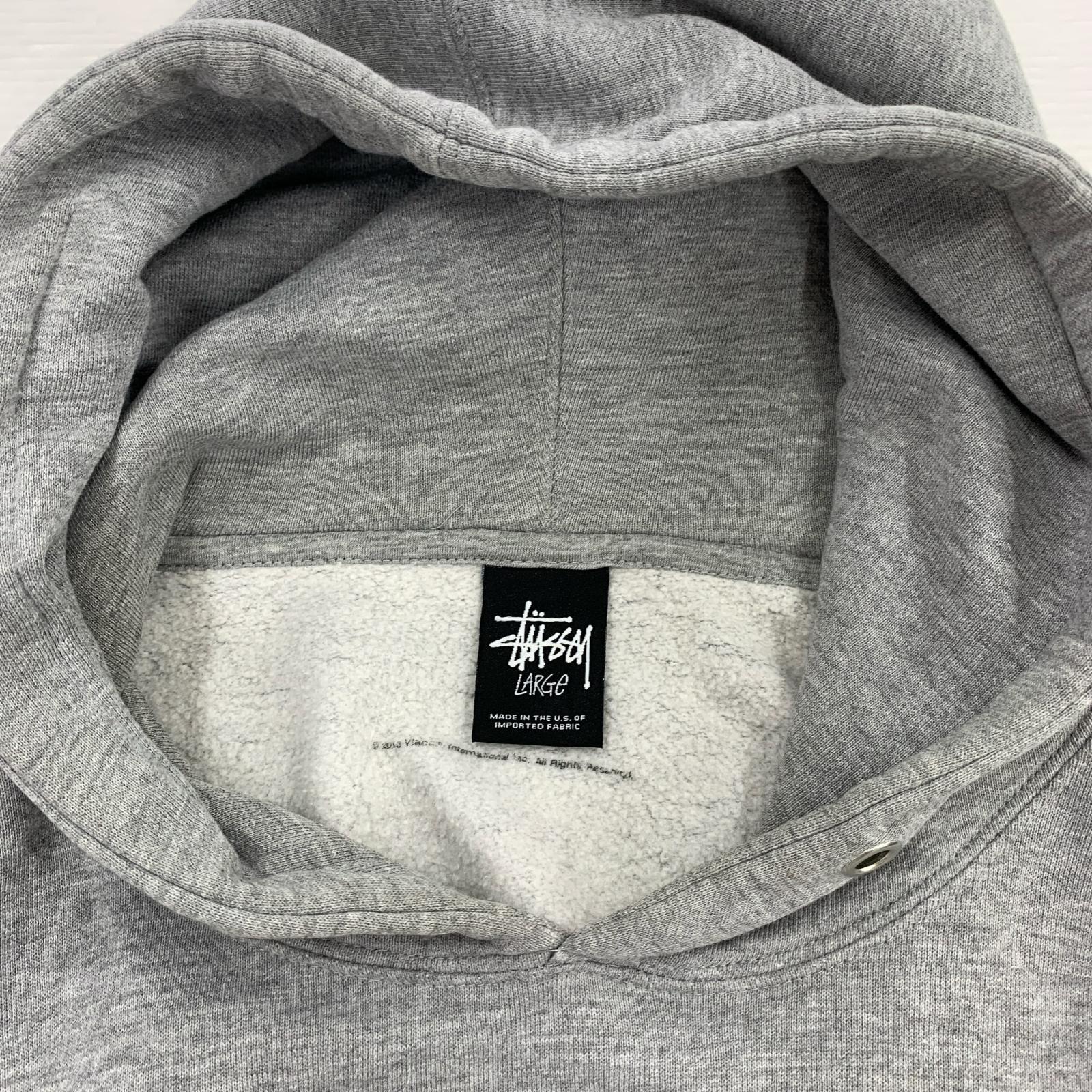パーカー STUSSY YO!MTV RAPS POパーカー L グレー L グレー
