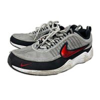 スニーカー AIR ZOOM SPIRIDON SP シルバー レッド (27.5) 27.5cm (US9 1/2 UK9 EU45) グレー