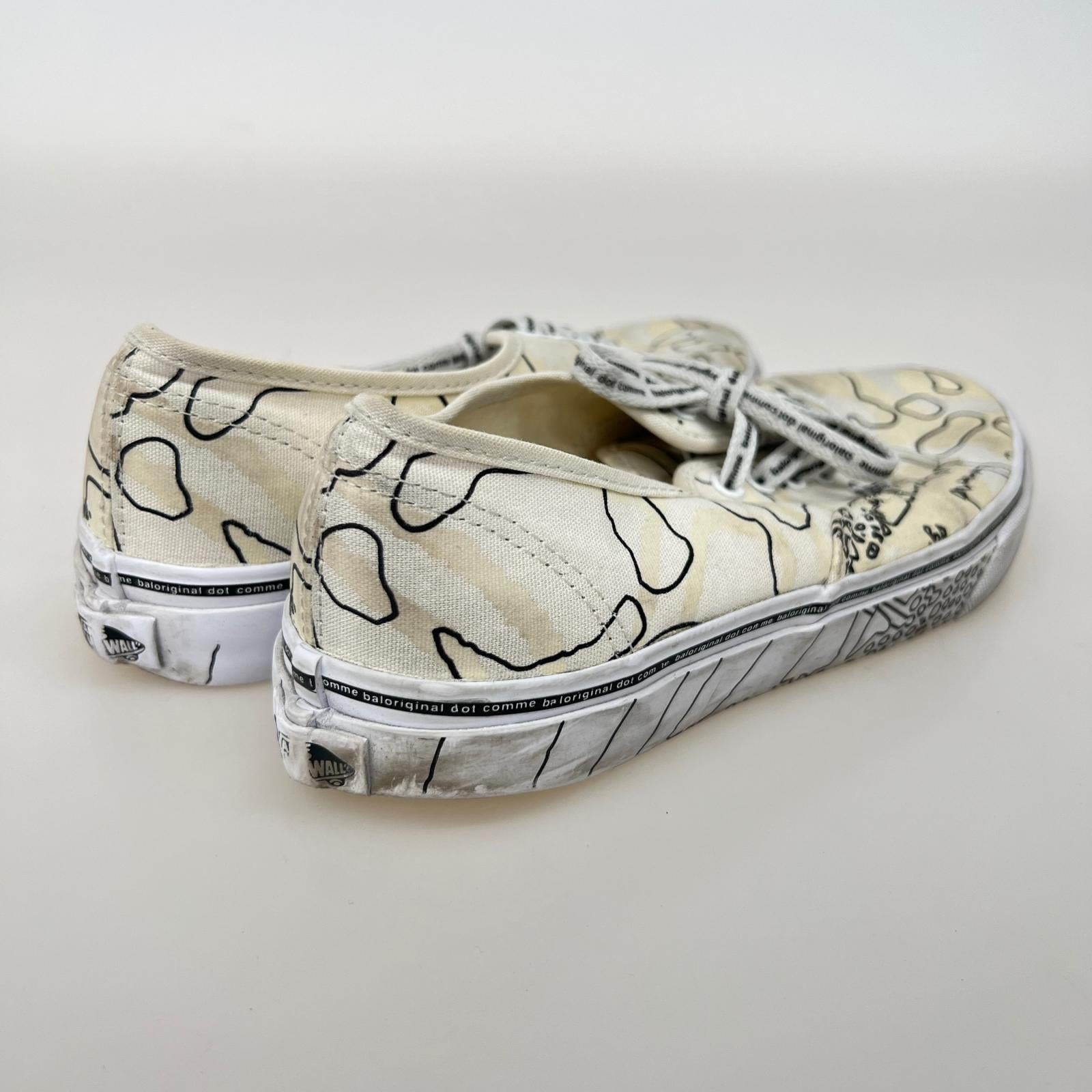 スニーカー bal × Vans Authentic Natural 27.5cm (US9 1/2 UK9 EU45) ホワイト