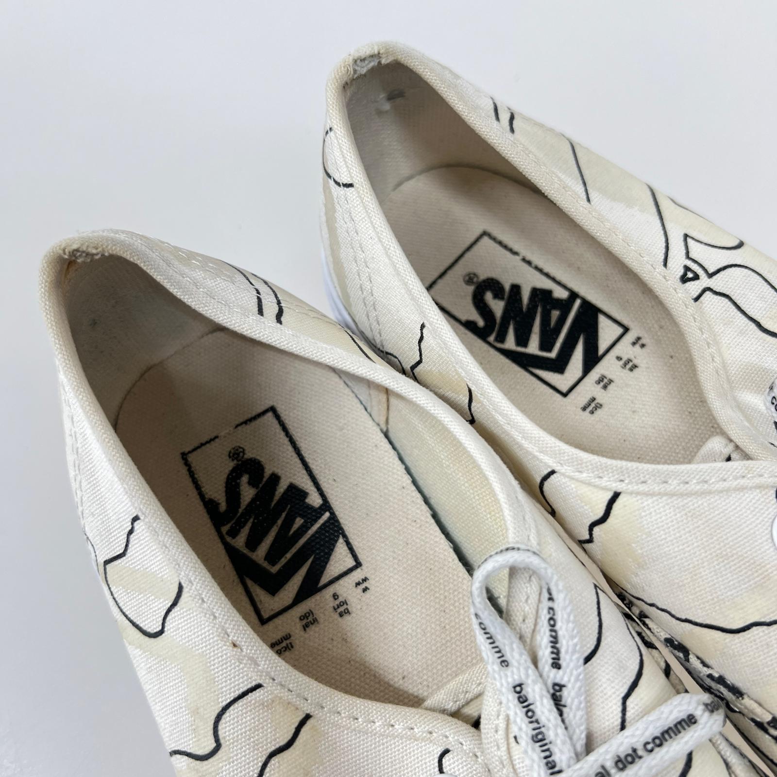 スニーカー bal × Vans Authentic Natural 27.5cm (US9 1/2 UK9 EU45) ホワイト