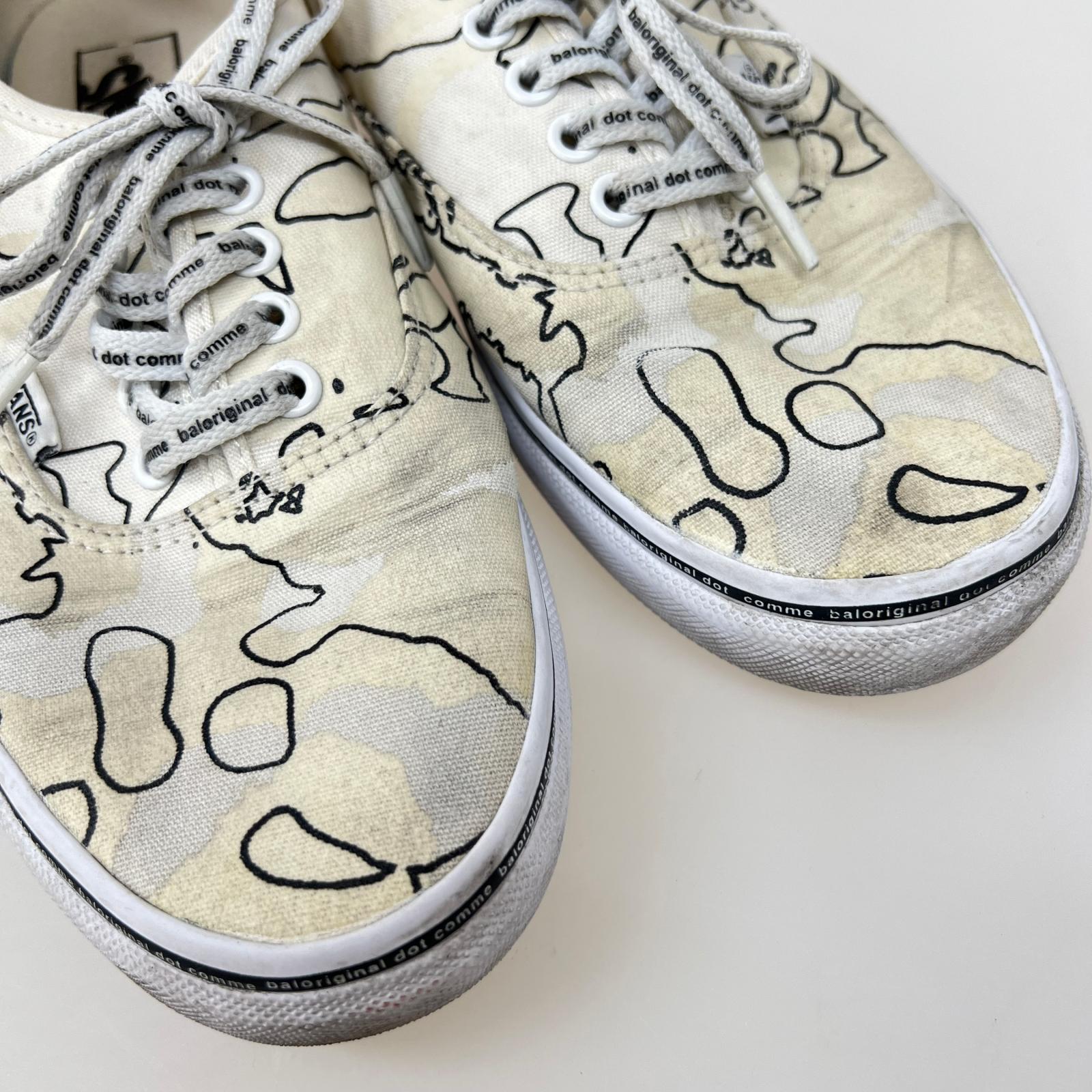 スニーカー bal × Vans Authentic Natural 27.5cm (US9 1/2 UK9 EU45) ホワイト