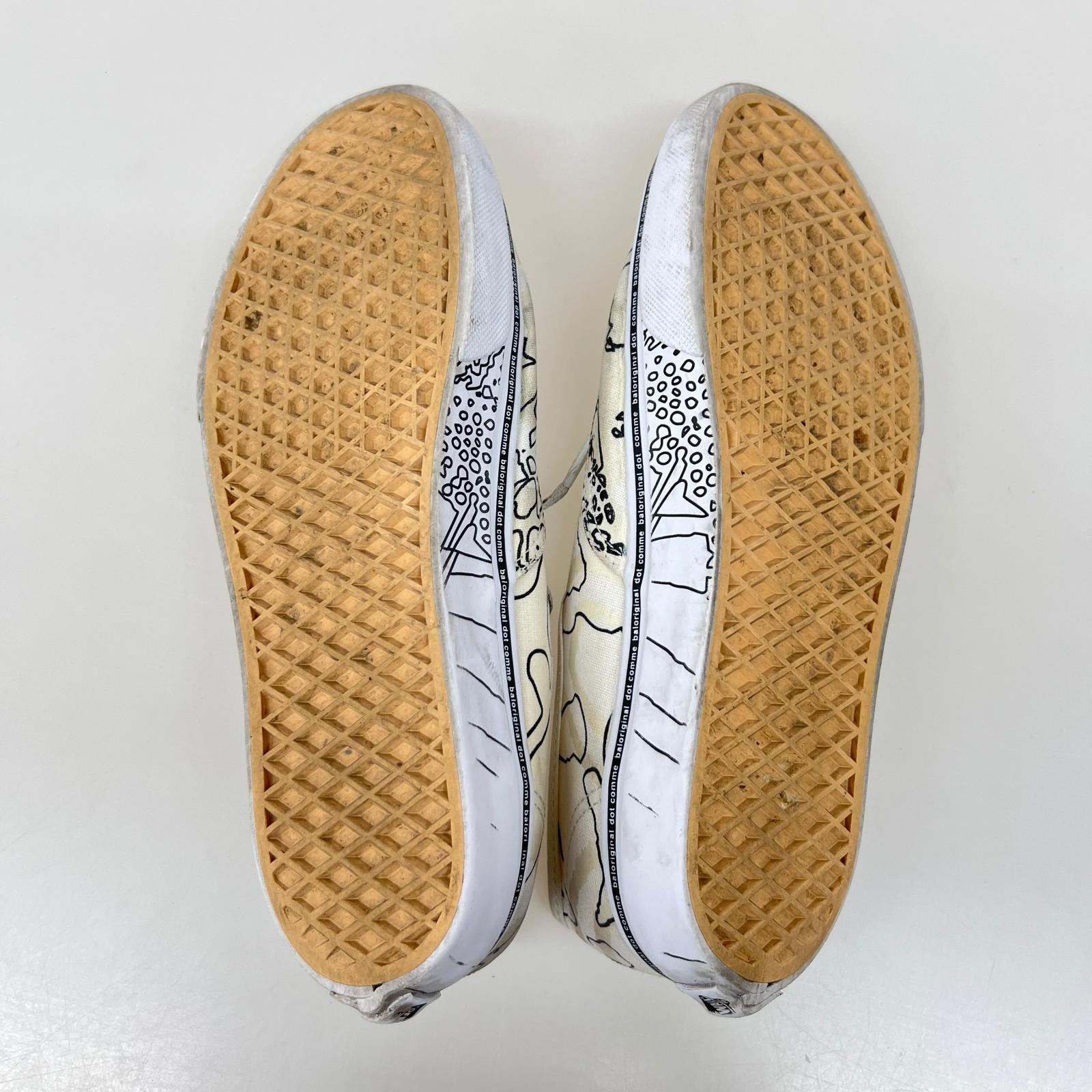 スニーカー bal × Vans Authentic Natural 27.5cm (US9 1/2 UK9 EU45) ホワイト