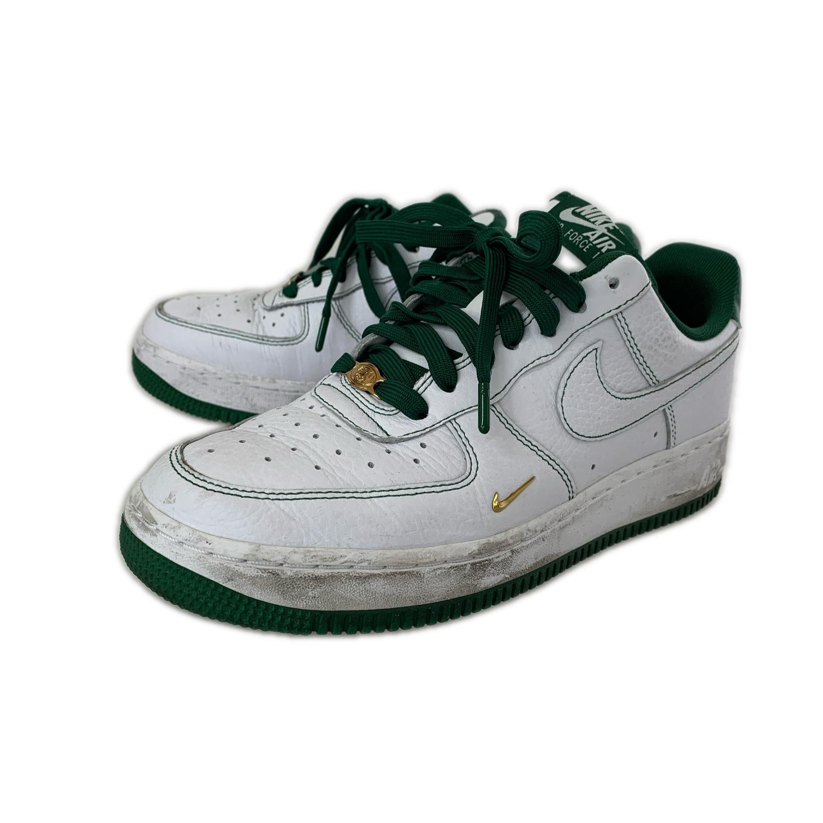 スニーカー White/Metallic Gold/Gorge Green 25cm (US7 UK6 1/2 EU40)