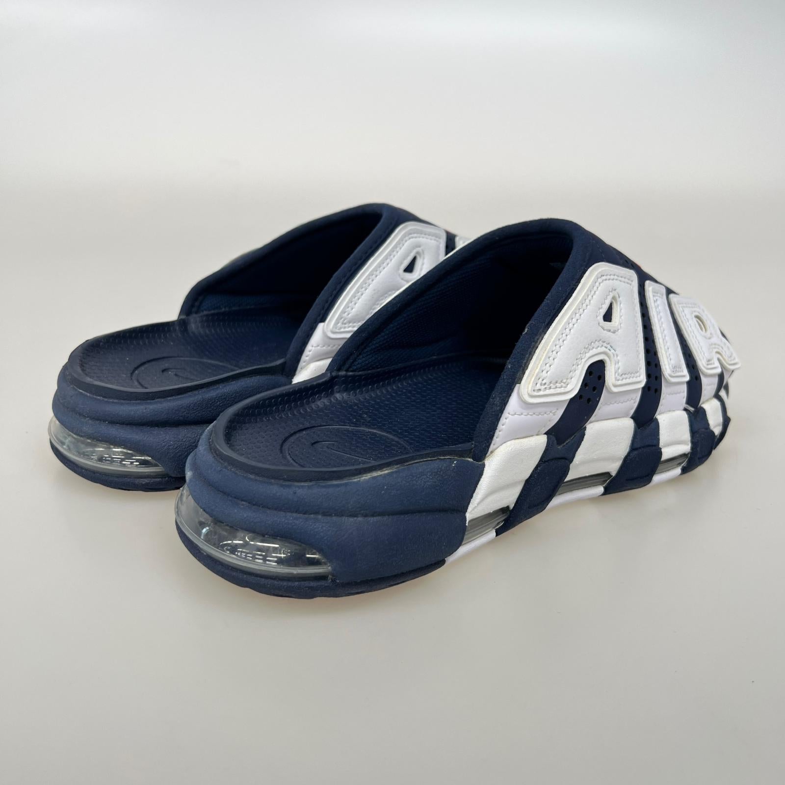 サンダル Air More Uptempo Slide（28.0） 28cm (US10 UK9 1/2 EU46) ネイビー