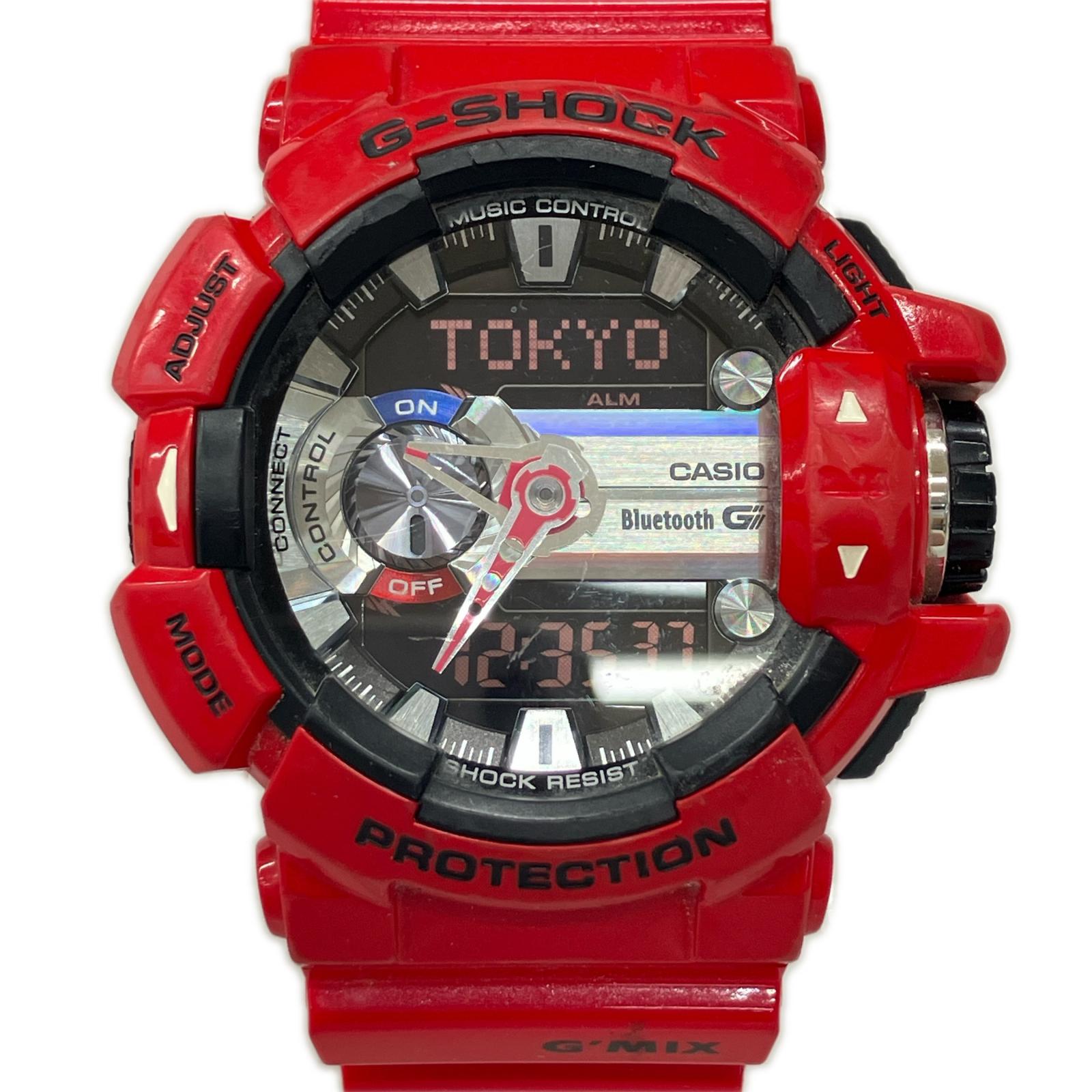 腕時計 GBA-400 レッド