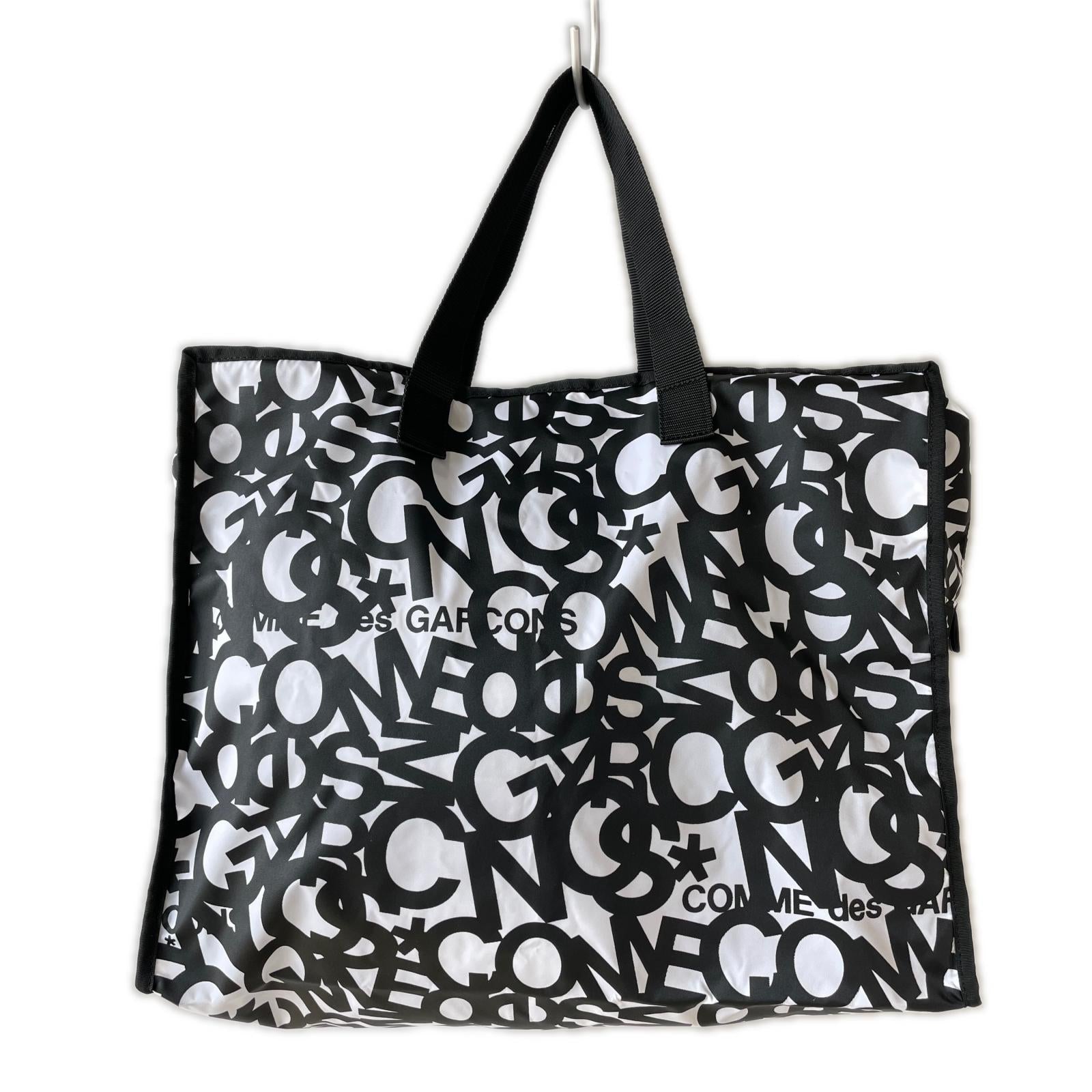 その他バッグ 23AW CDG Logo ShoppingBag 総柄 ブラック