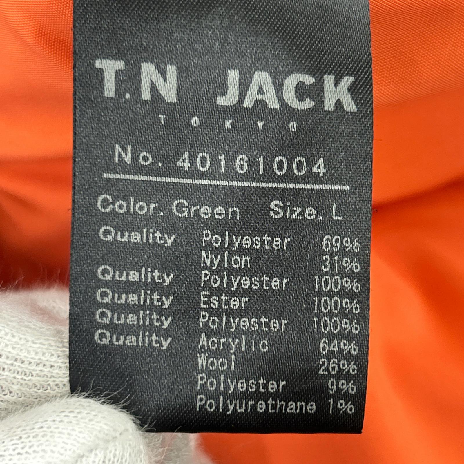 ジャケット T.N．JACK ボンバージャケット 迷彩 (L) L