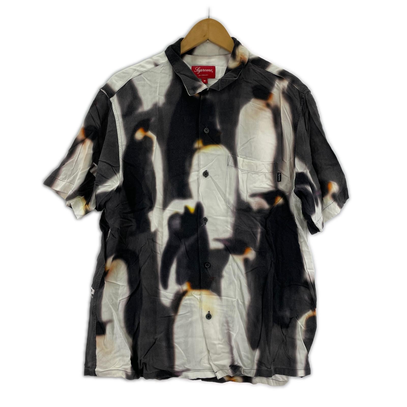 半袖シャツ 20FW Penguins Rayon ブラック (M) M