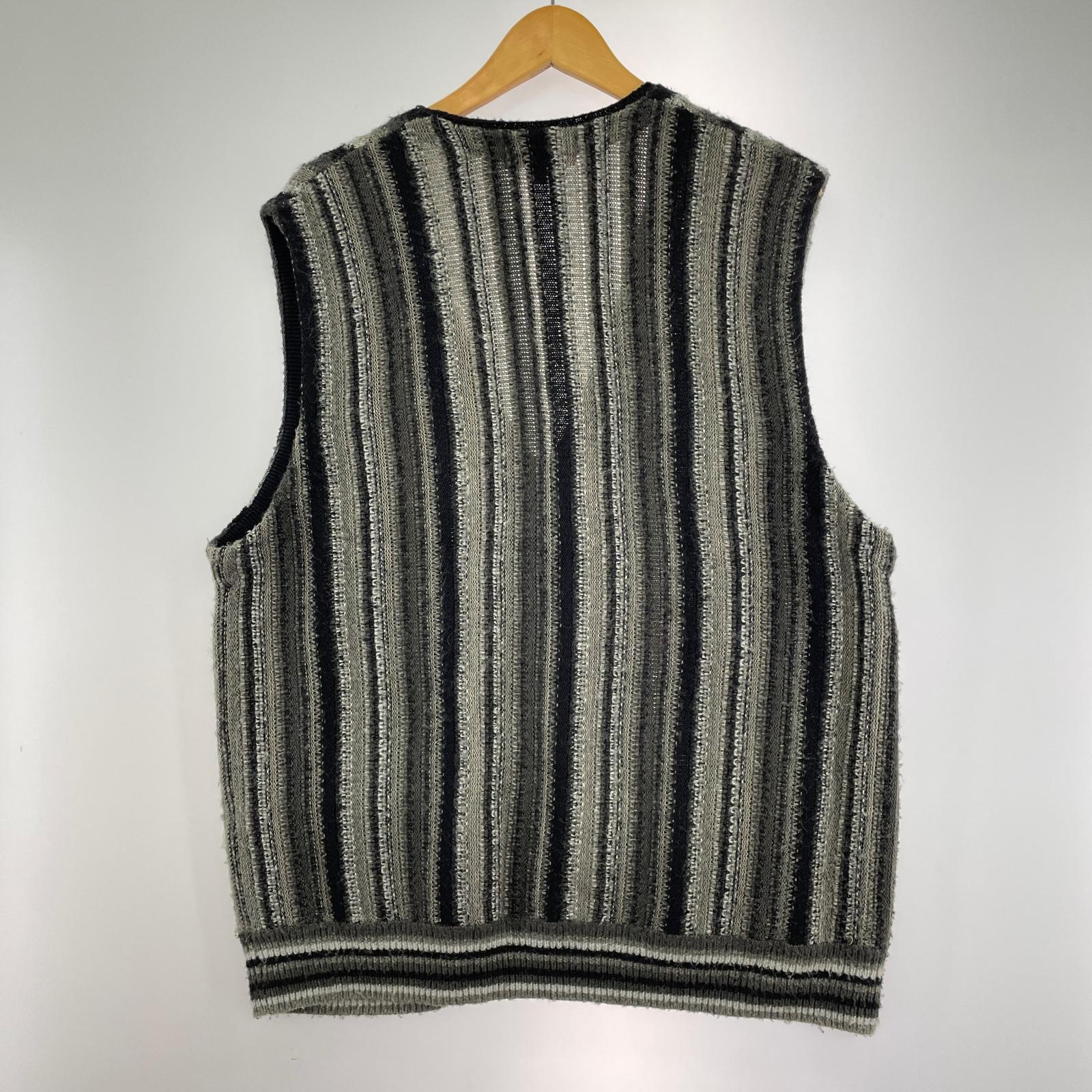 長袖シャツ 21ss Stripe Sweater Vest (M) M