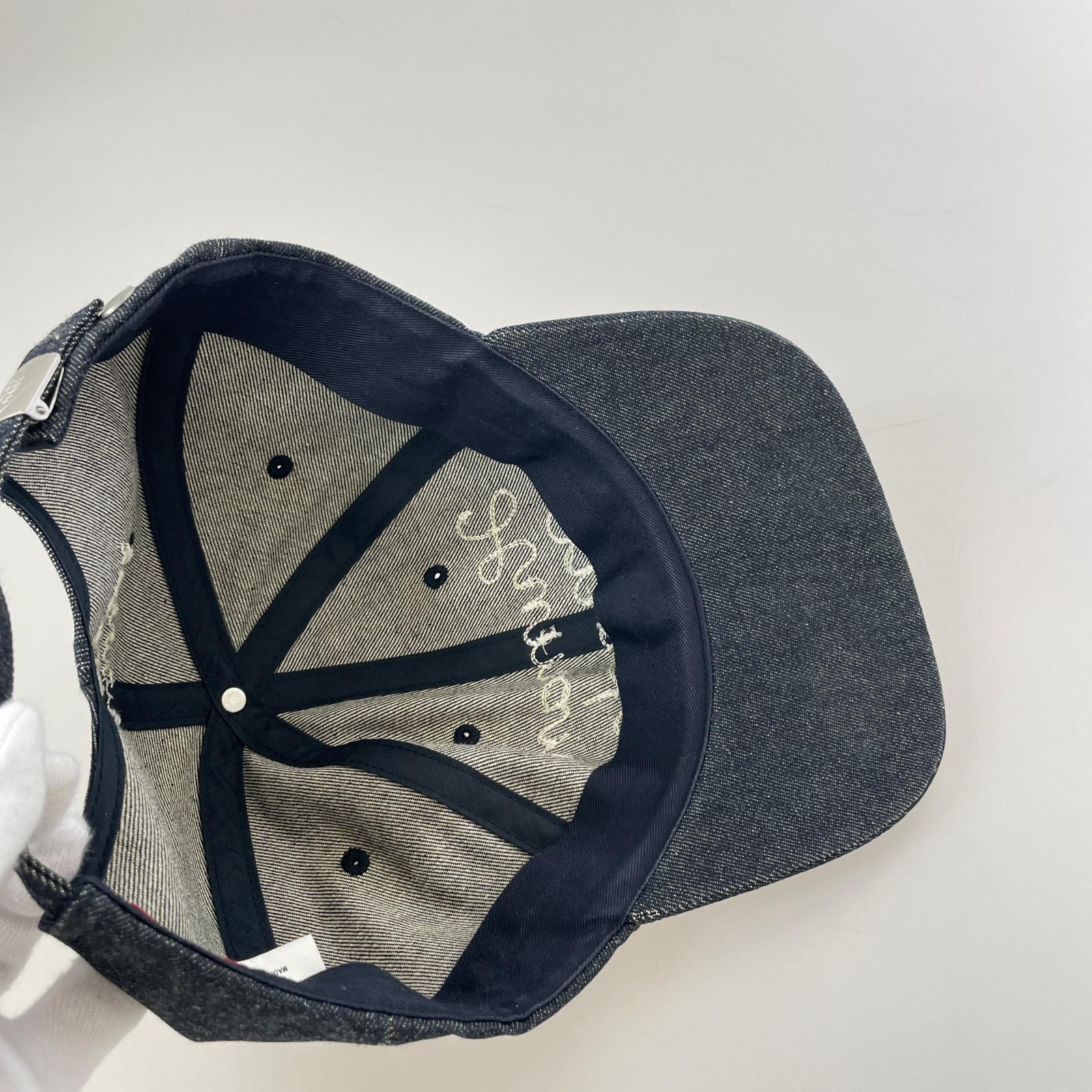 キャップ 6 Panek Denim Cap ブルー