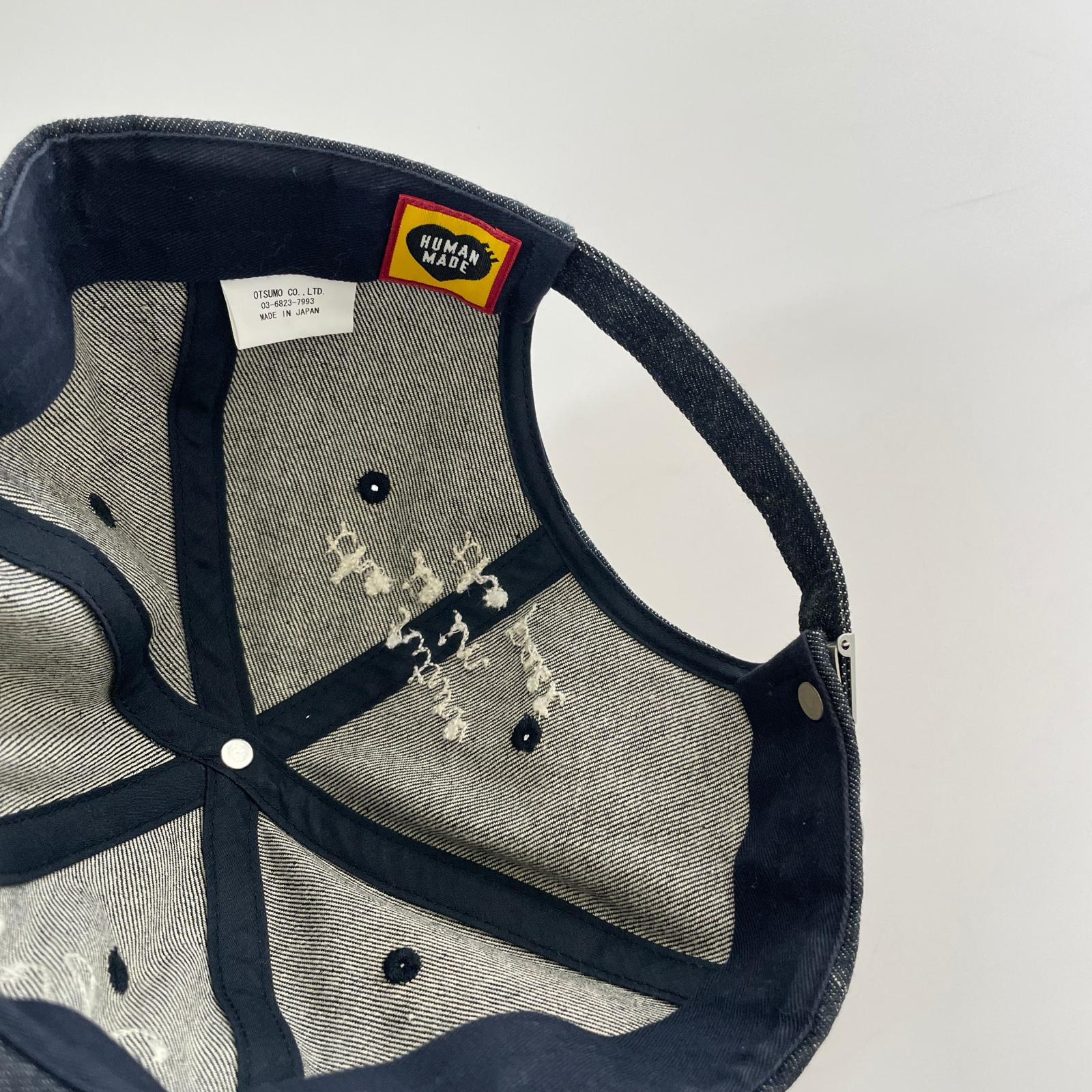 キャップ 6 Panek Denim Cap ブルー