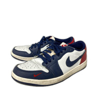 スニーカー Air Jordan 1 Retro Low OG SUMMIT WHITE/GYM RED HQ2993-100 27.5cm (US9 1/2 UK9 EU45)