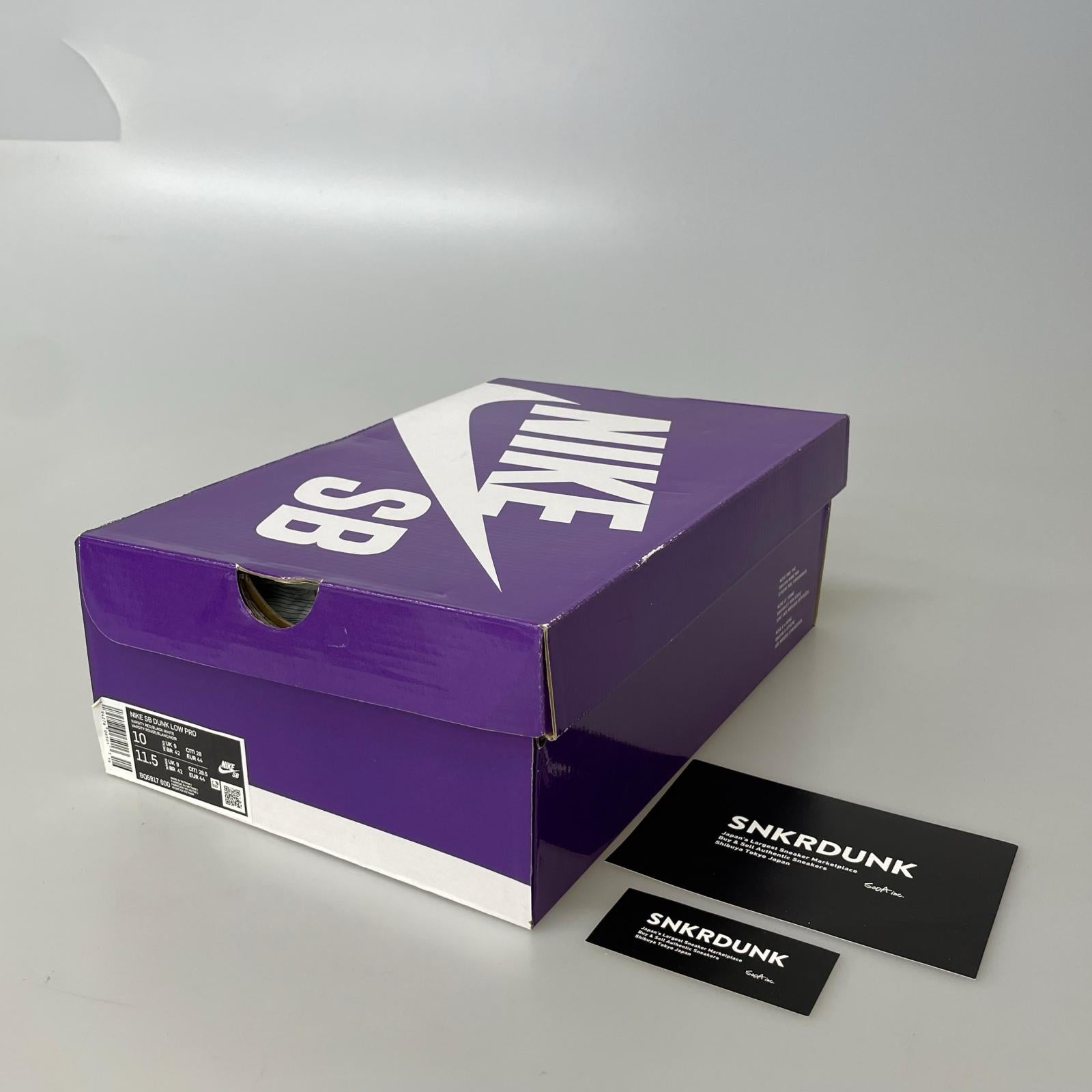 スニーカー DUNK LOW PRO J-PACK Chicago BQ6817-600 28cm (US10 UK9 1/2 EU46)