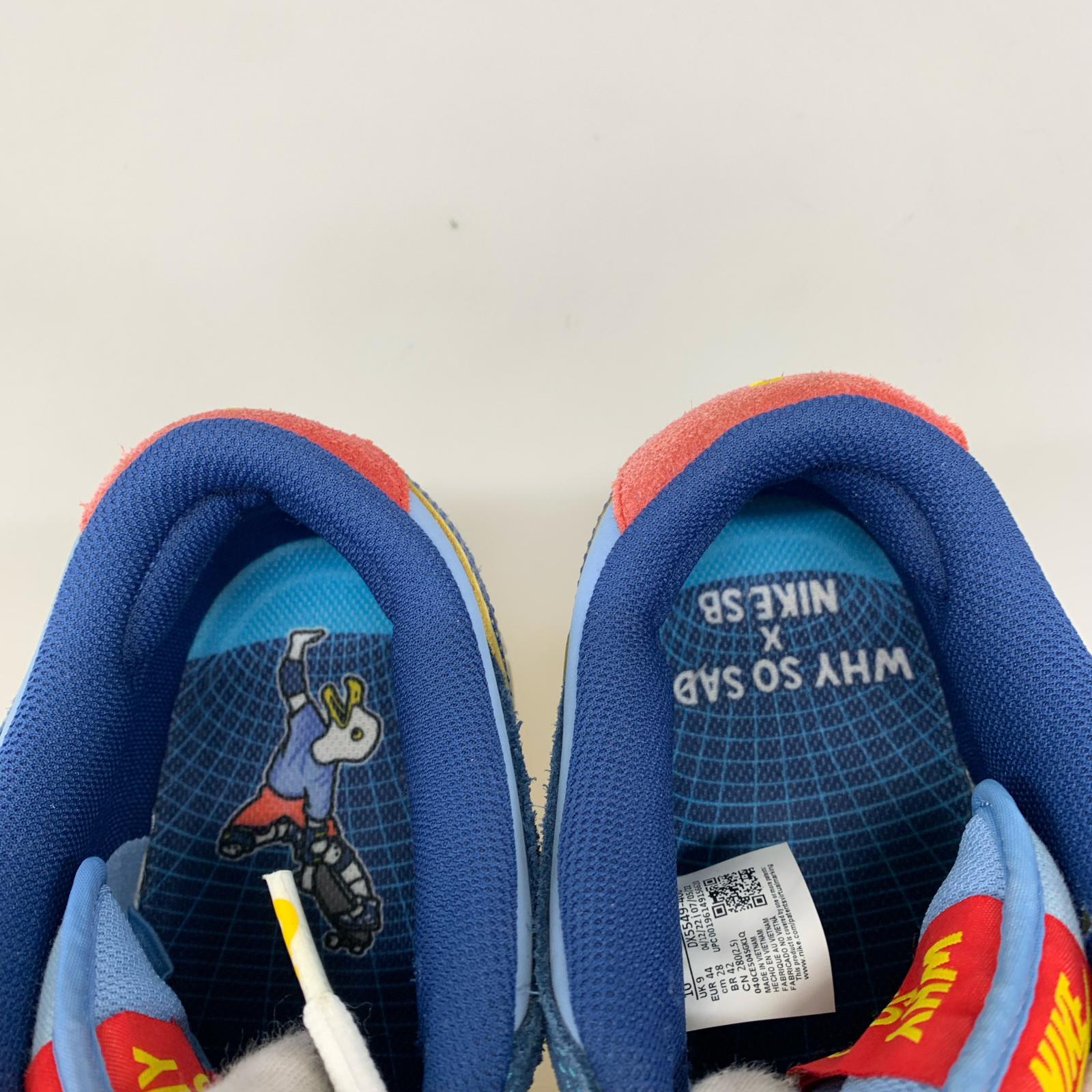 スニーカー DUNK LOW PRM WSS DX5549-400 28cm 28cm (US10 UK9 1/2 EU46) ブルー