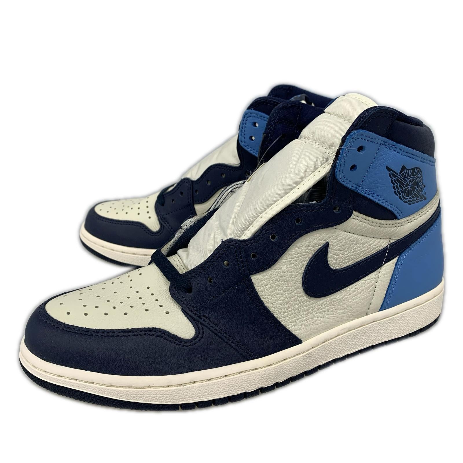 スニーカー AIR JORDAN 1 RETRO HIGH OG Obsidian 555088-140 28.5cm (US10 1/2 UK10 EU47)